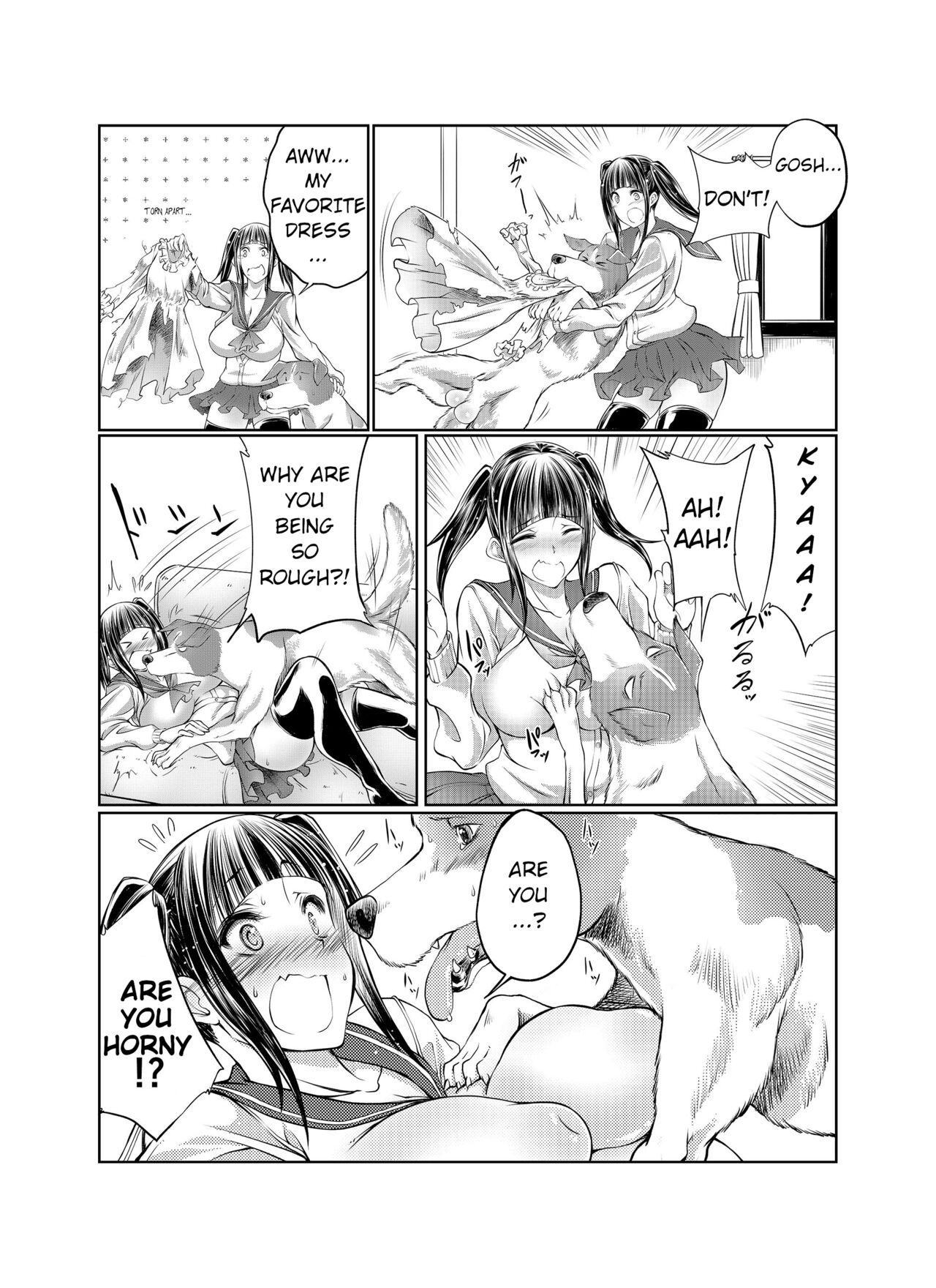 Musume Ga Wan-Chan To H-Shita Riyū The Reason Why My Daughter Had Sex With A Dog page 2 full