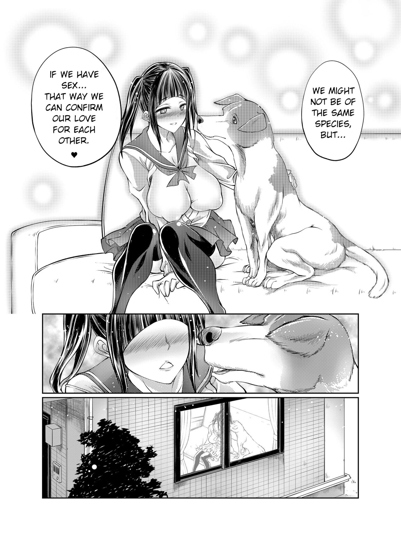 Musume Ga Wan-Chan To H-Shita Riyū The Reason Why My Daughter Had Sex With A Dog page 4 full
