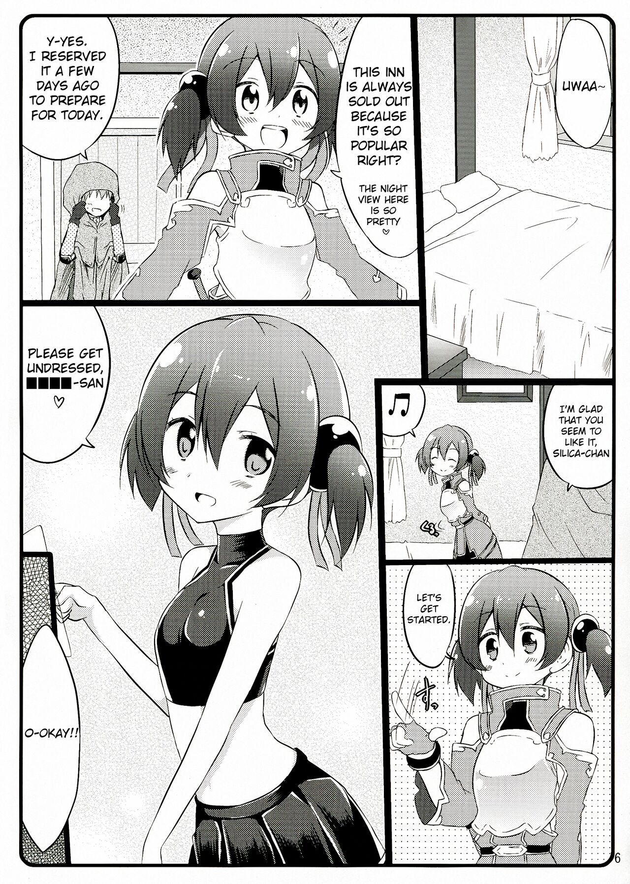 Silica chan kawaii β2 page 6 full