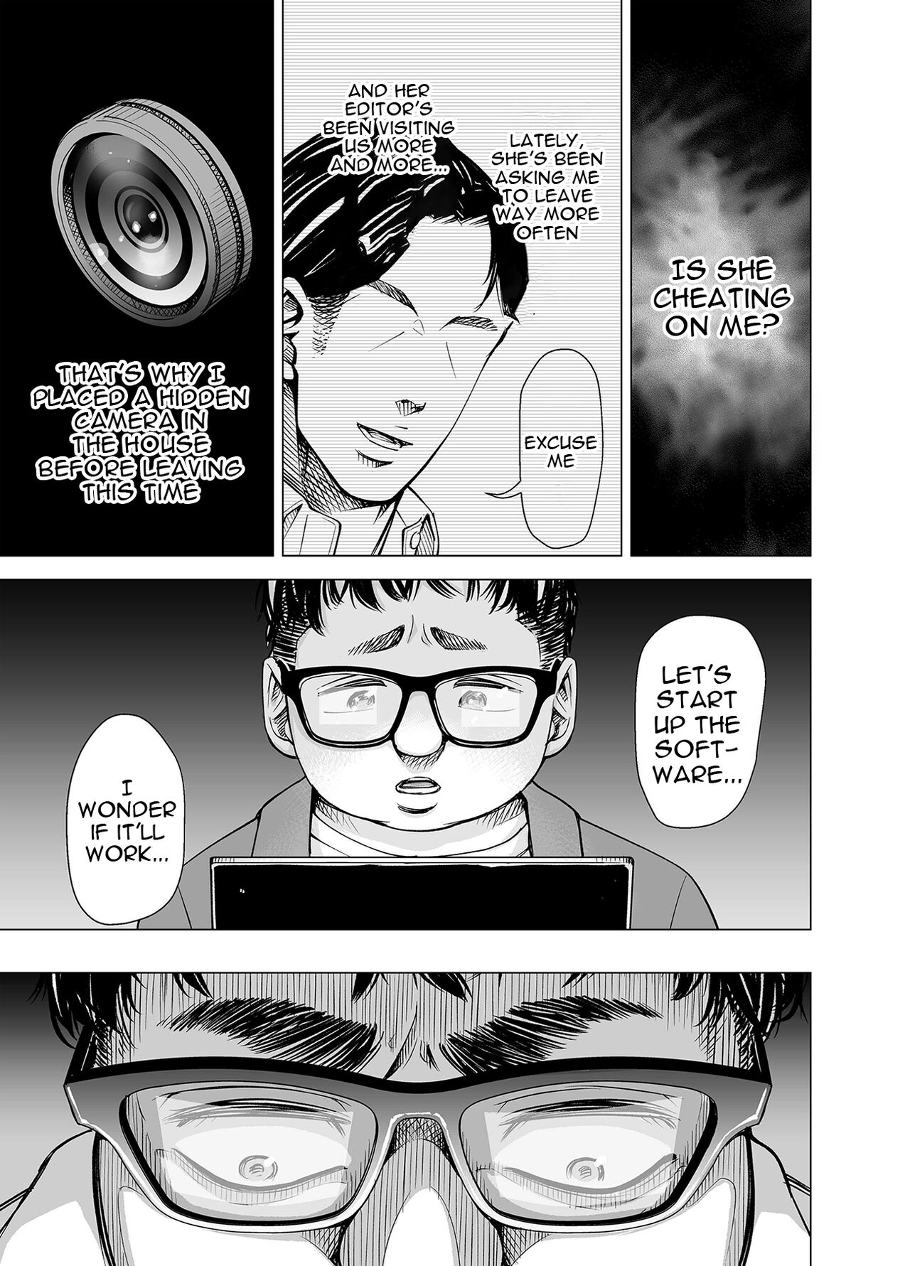 Danna no Chinko ja, Manzoku Dekinai...? Zenpen | Your Husband's Cock Just Isn't Enough, Isn't It...? -Full Compilation- page 7 full