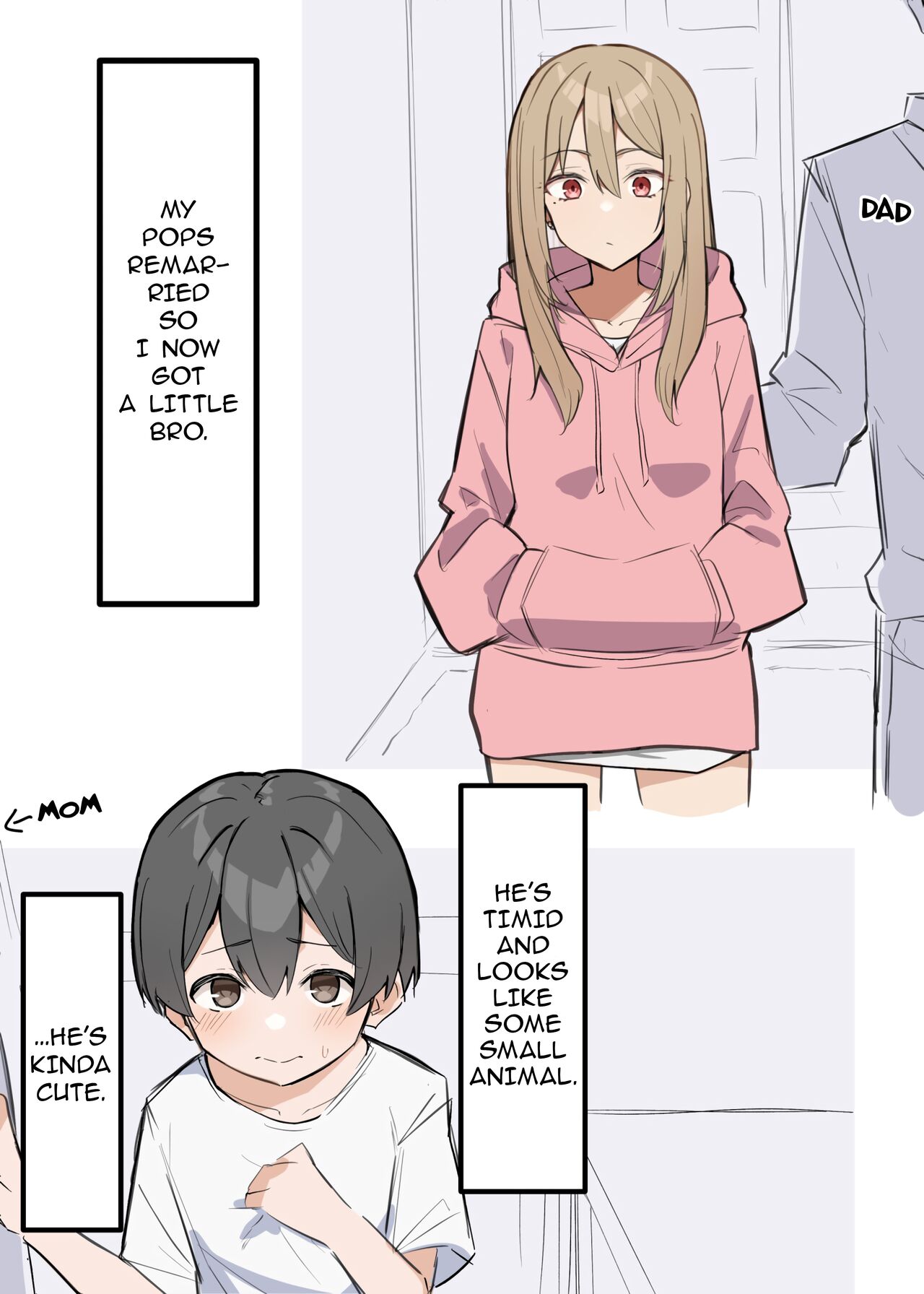 Gal-JK OneShota 1-2 | Gyaru JK Onee x Shota 1-2 page 1 full