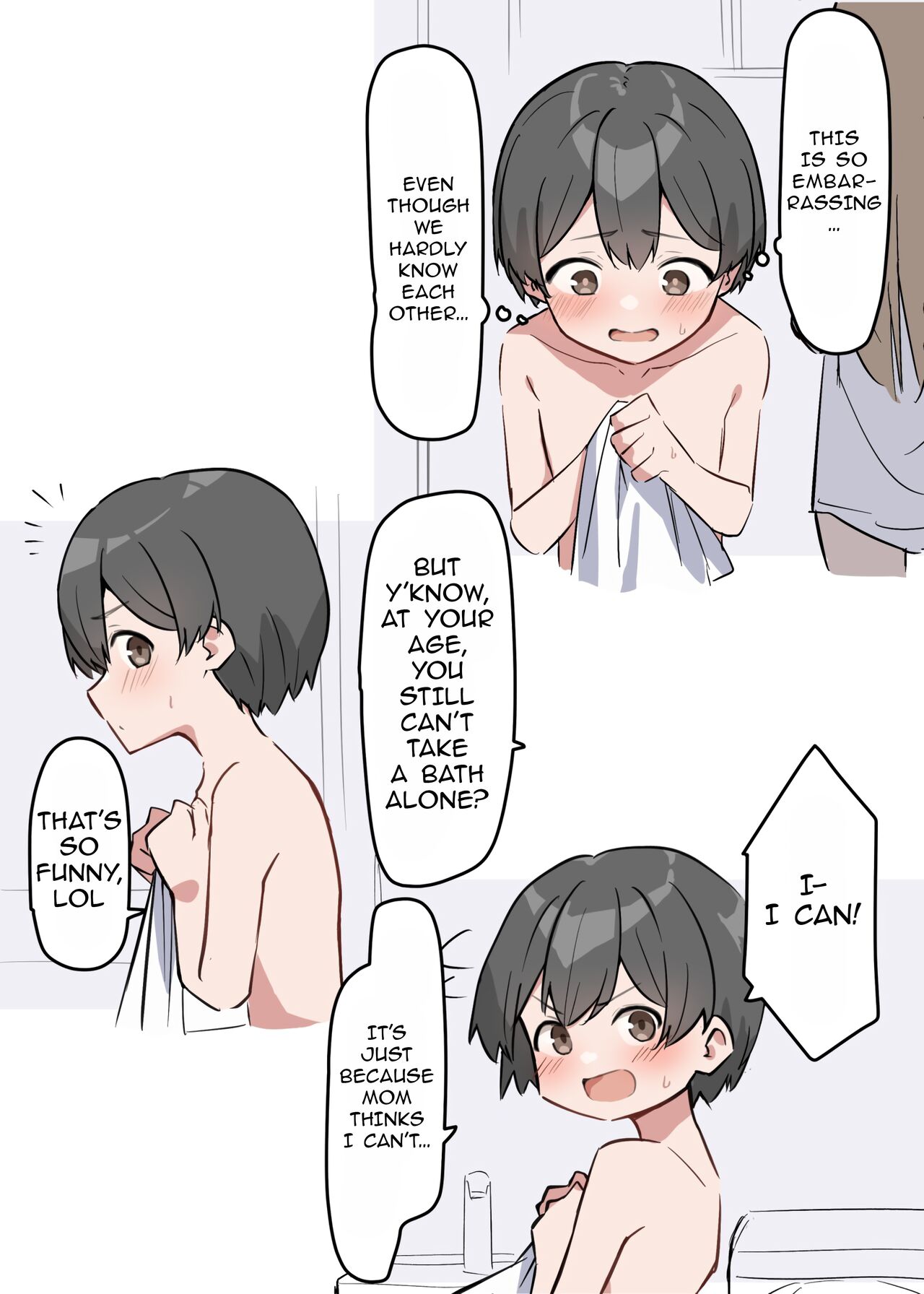 Gal-JK OneShota 1-2 | Gyaru JK Onee x Shota 1-2 page 3 full