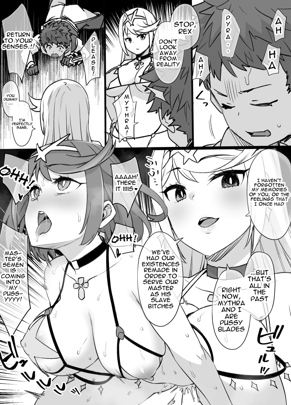 Homura & Hikari Sennou NTR Manga 14P | Homura & Hikari Brainwashing NTR page 8 full