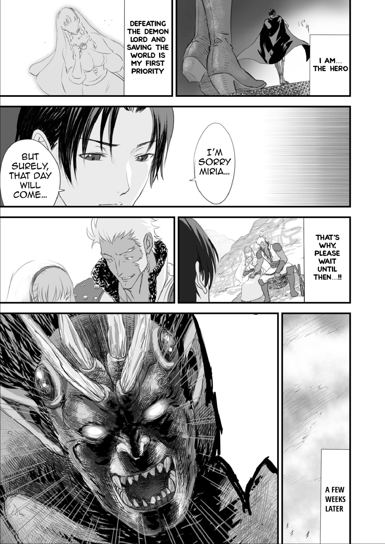Netorare Yuusha no Yukusue | The End of the Line for the Cuckold Hero page 10 full