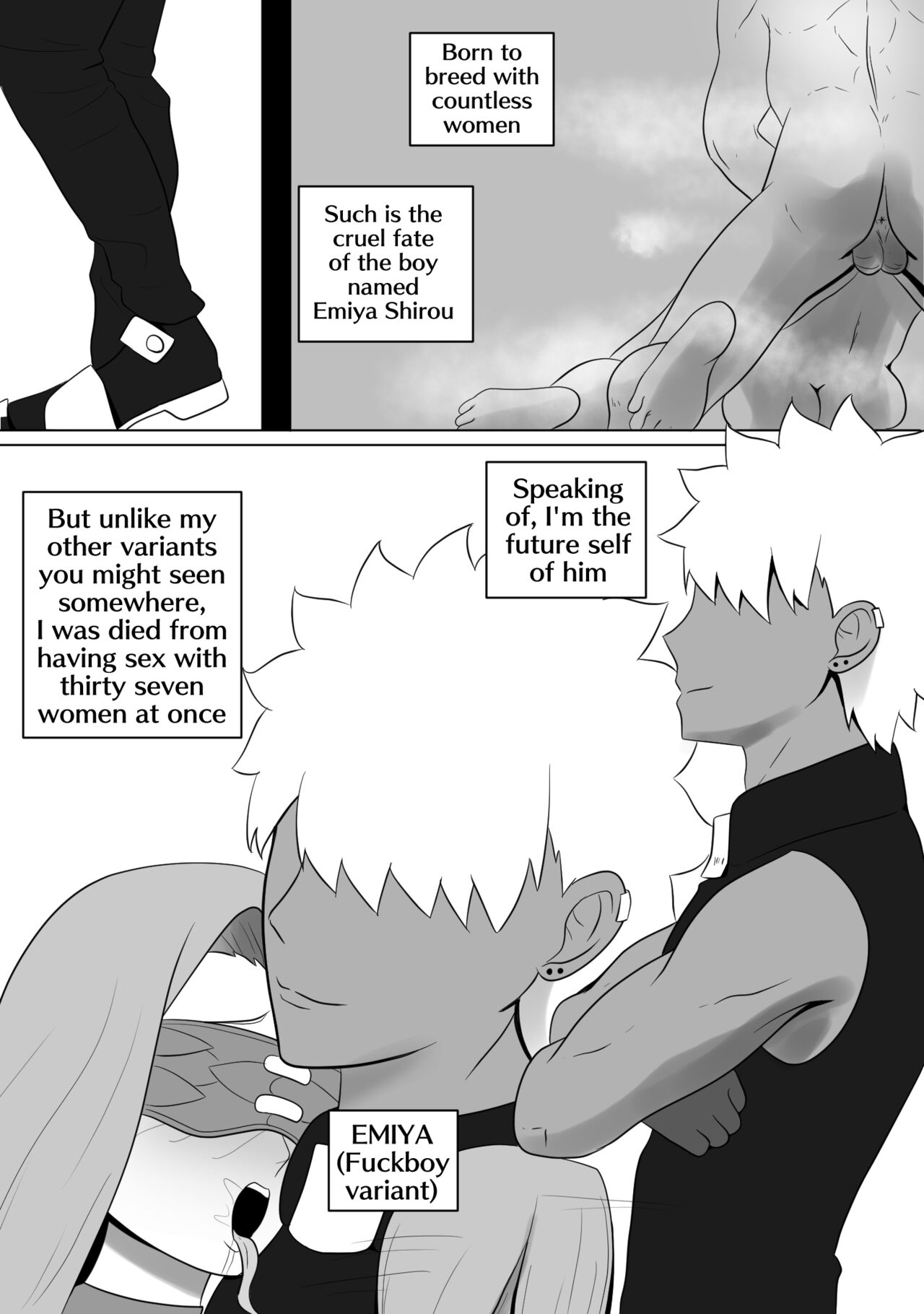 Shirou X Irisviel + Tohsaka Mama page 7 full