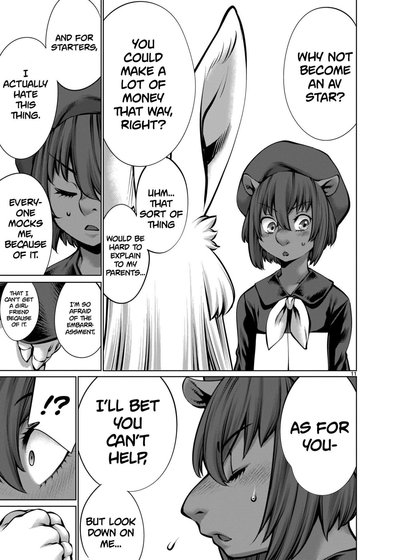 Isn't It Too Much? Inaba-san/Hoshi Gari Sugidesho? Inaba-san chapter 11 page 10 full