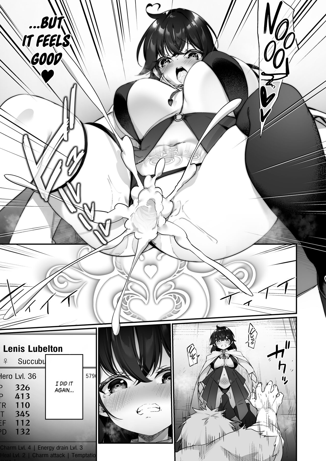 Maou ni Katta Yuusha ga Succubus ni Ochite iku Hanashi | The Hero That Defeated the Demon Lord ♂ Falls Into a Succubus page 10 full