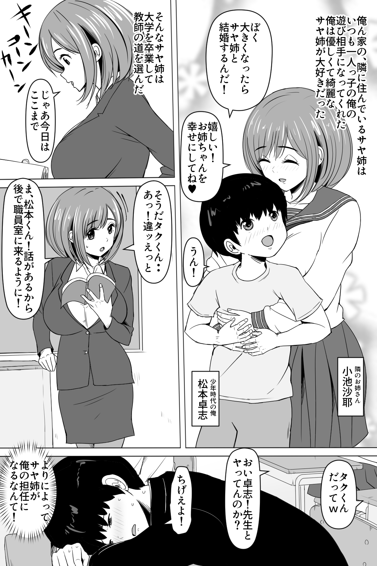 Kokujin Tenkousei ni Netorareta, Boku no Daisuki na Sensei page 3 full
