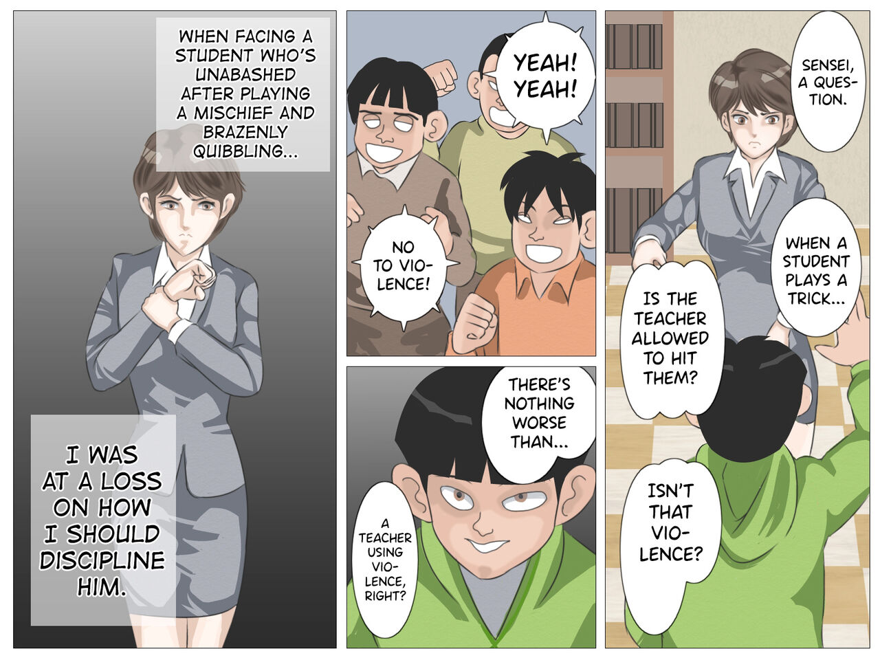 Onna Kyoushi to Kichiku Shota page 9 full