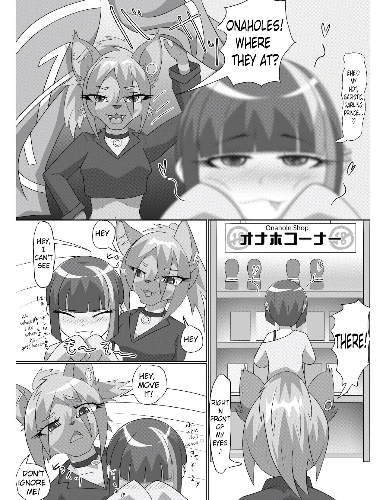 Hyena Nee-san to Onahole-chan page 10 full