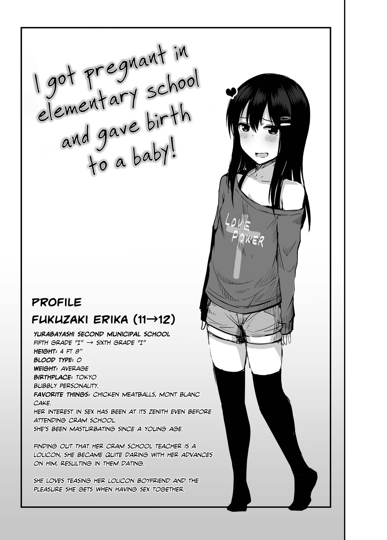Shougakusei de Ninshin Shite Aka-chan Unjaimashita | I Got Pregnant in Elementary School and Gave Birth to a Baby! page 3 full