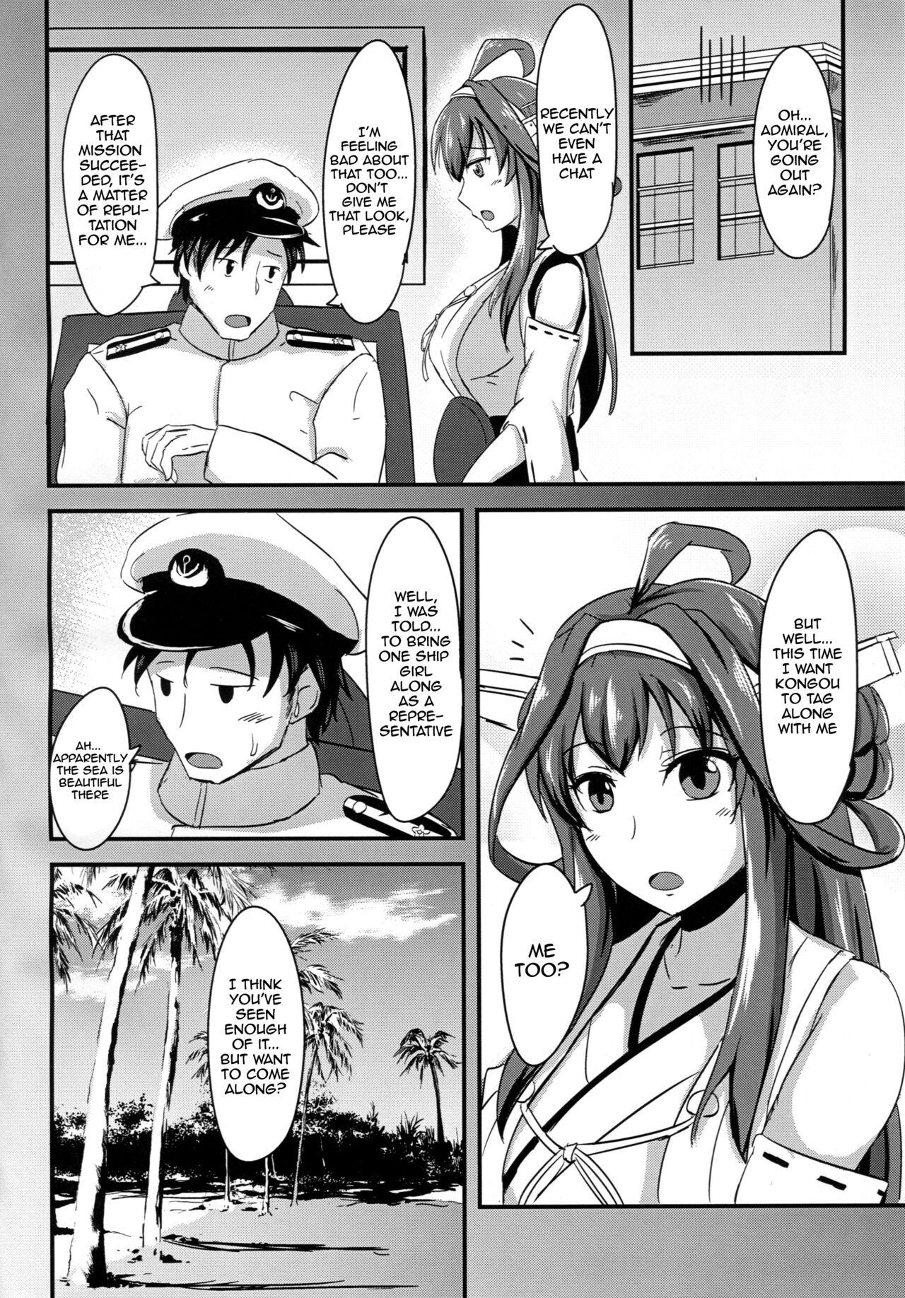 Anata to Futari, Umi ni Dakarenagara | You and I Embracing by the Sea page 3 full