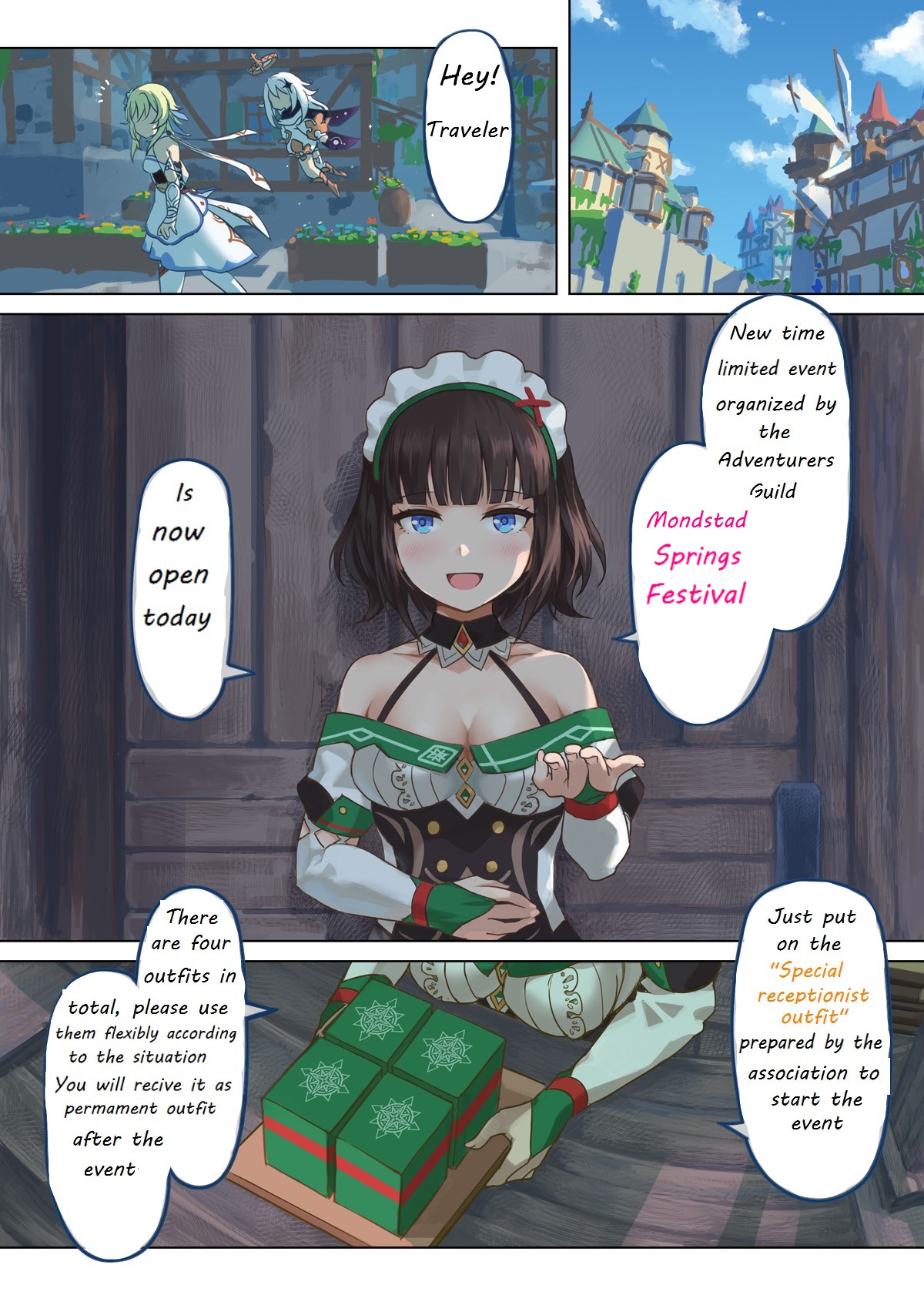 Mondstadt Spring Festival page 2 full