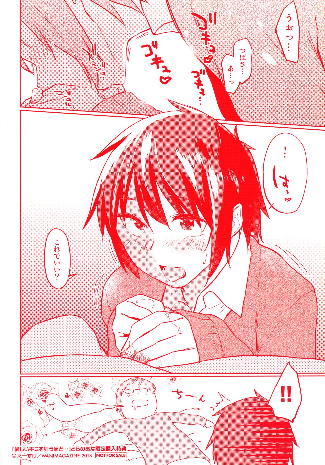 Itoshii Kimi o Kuruu hodo... Toranoana Gentei Shousasshi Tsubasa ga Hajimete Fella suru Hanashi page 4 full