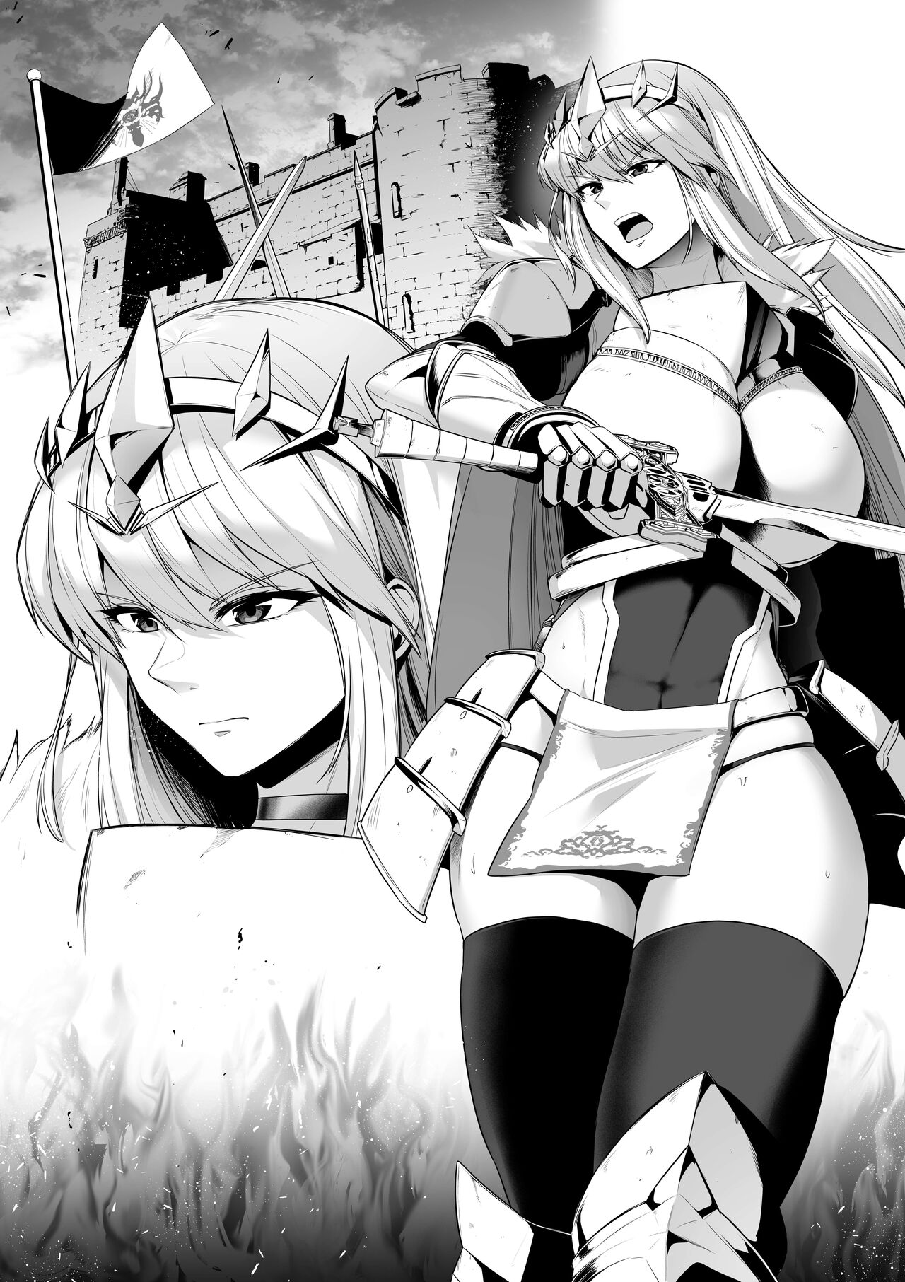 Toraware no Onna Kishi, Kairaku Ningyou ni Sareru page 10 full