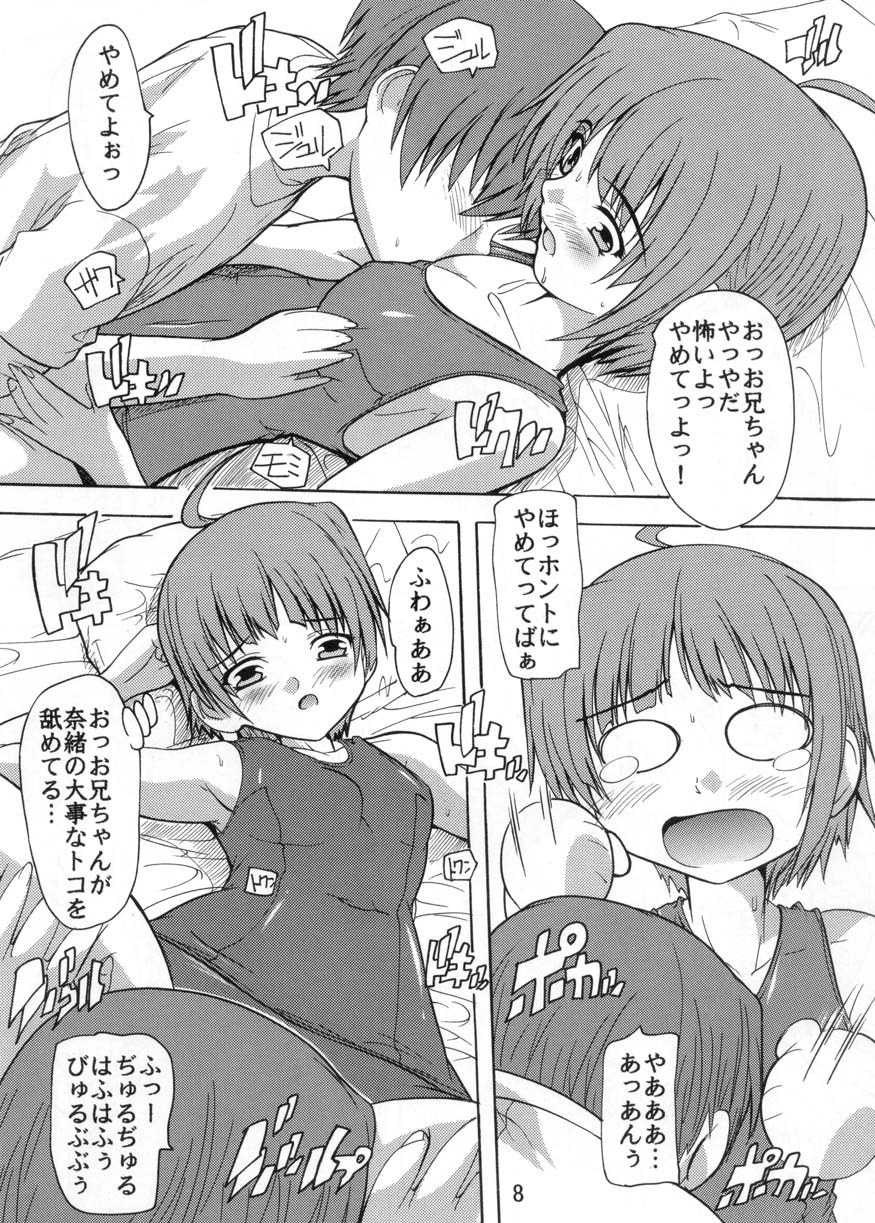 Imouto no Yuuwaku ~Onii-chan wa Sukumizu KneeSo ga Osuki~ page 8 full