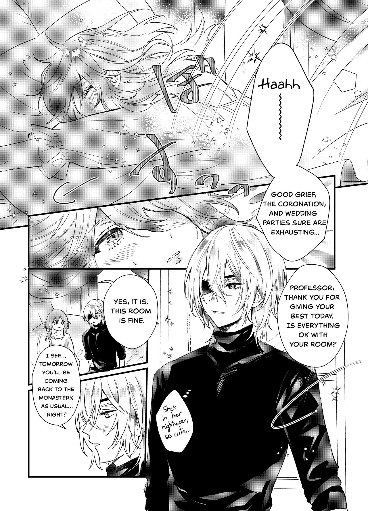 Soushite, Anata no Sekai ni Fureta. | And for That Reason, Let Me Feel Your World. page 3 full