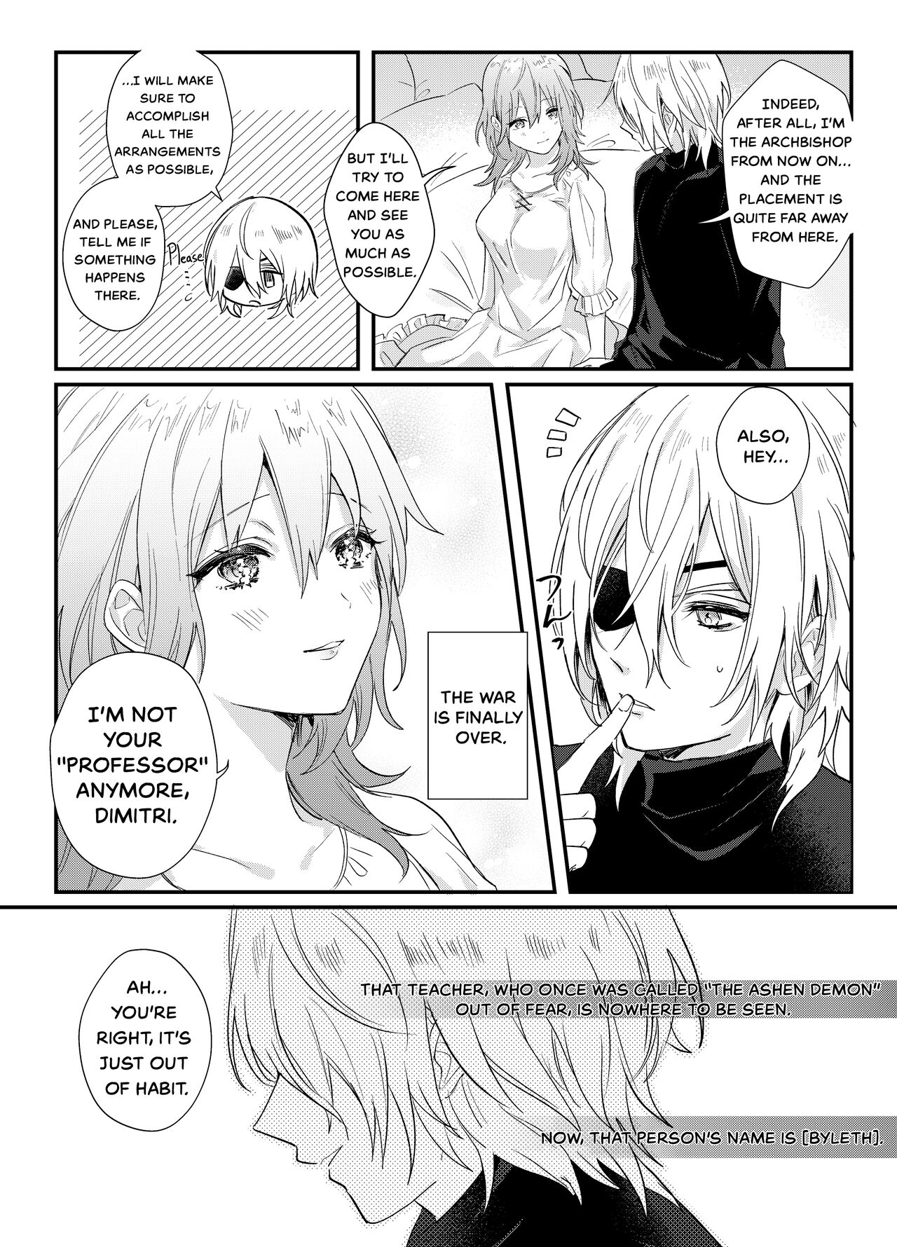 Soushite, Anata no Sekai ni Fureta. | And for That Reason, Let Me Feel Your World. page 4 full