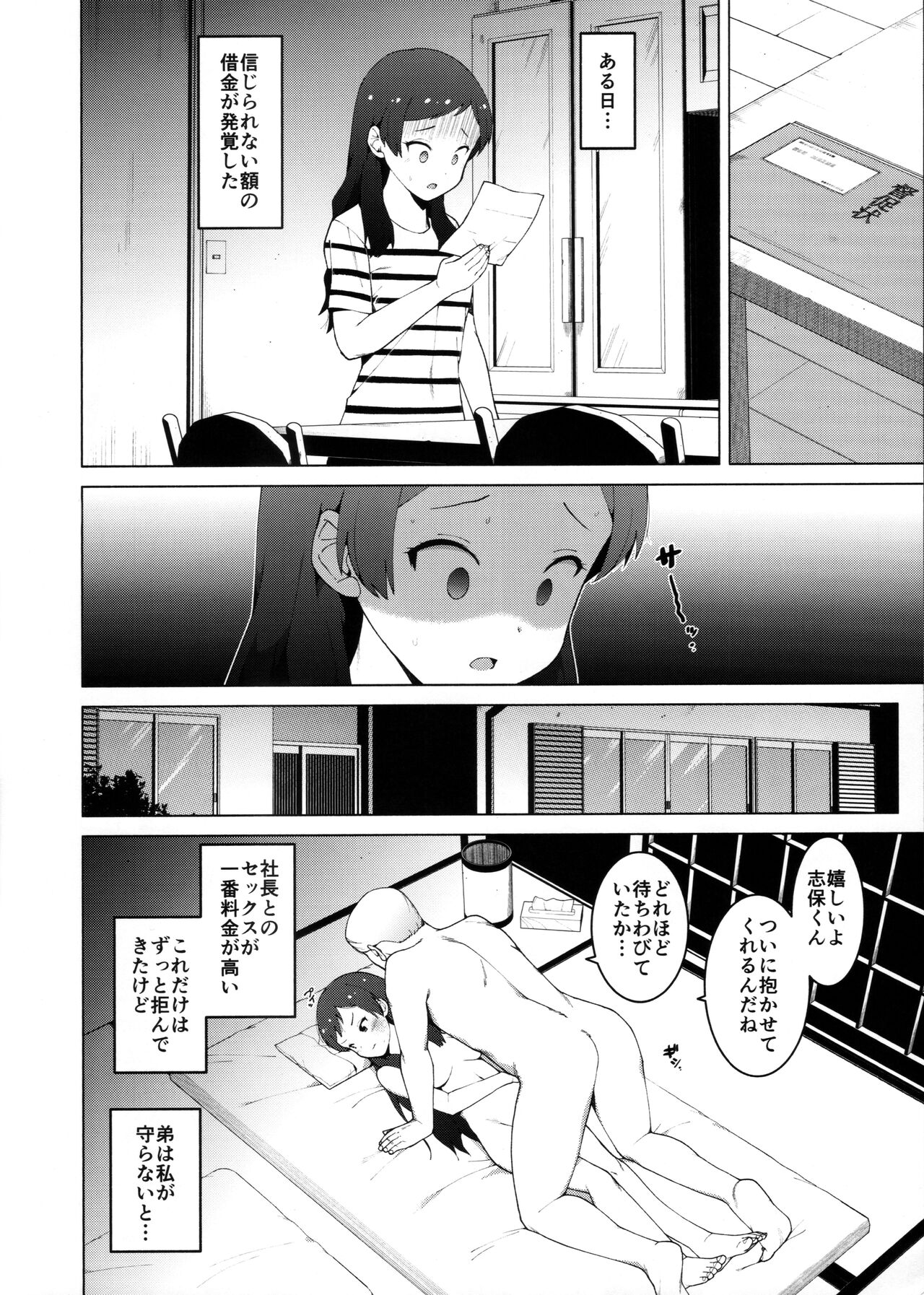Kitazawa Shiho no Shachou, Okane o Kudasai page 10 full