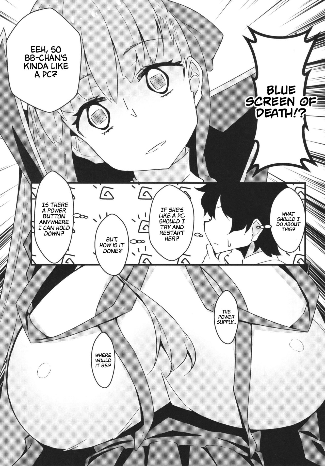Ugokanaku natta BB-chan o!? Dekiraa! | BB-chan's broken down!? Leave it to me! page 4 full