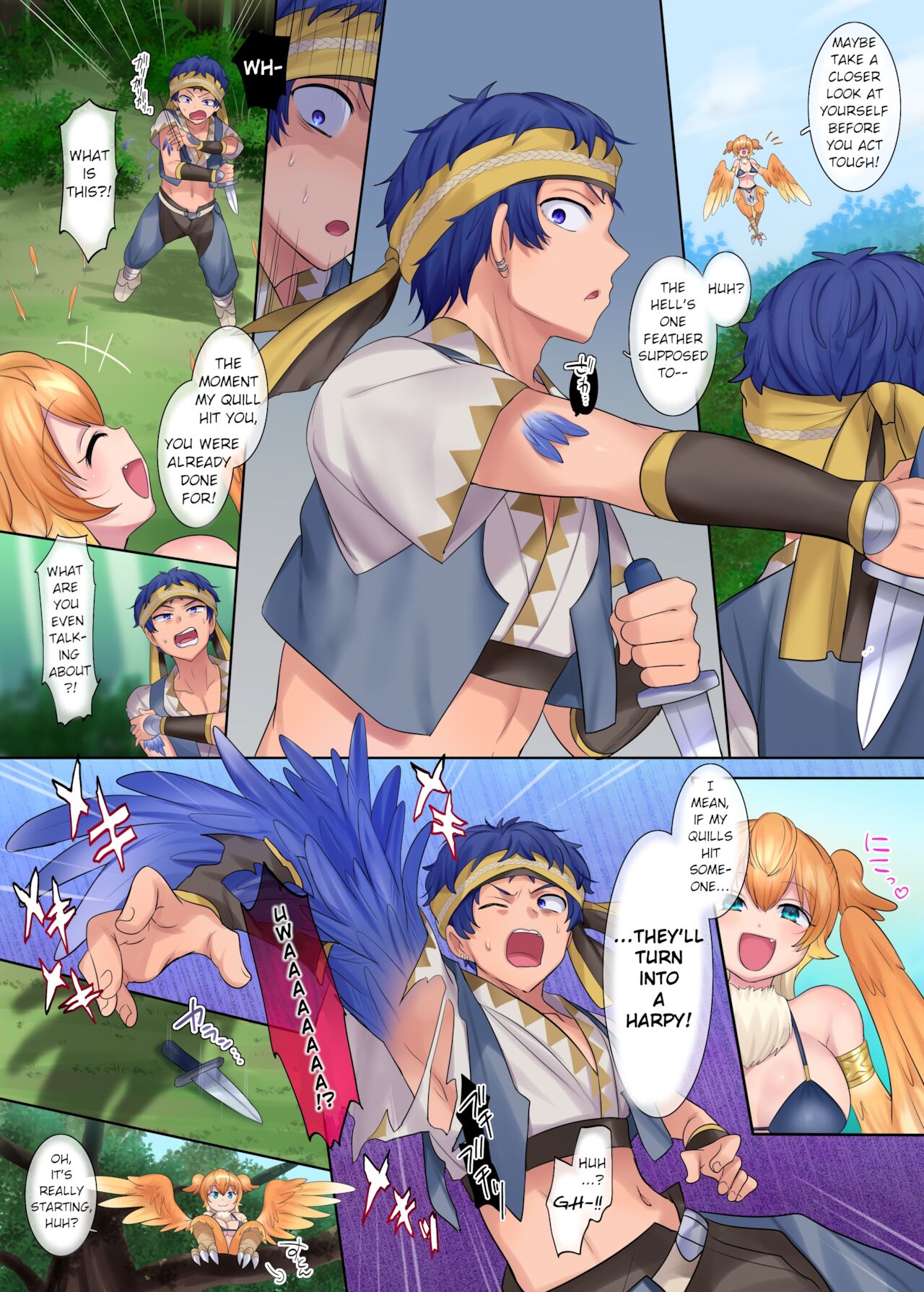 Monmusu TS Dungeon | Monster Girl TS Dungeon page 8 full