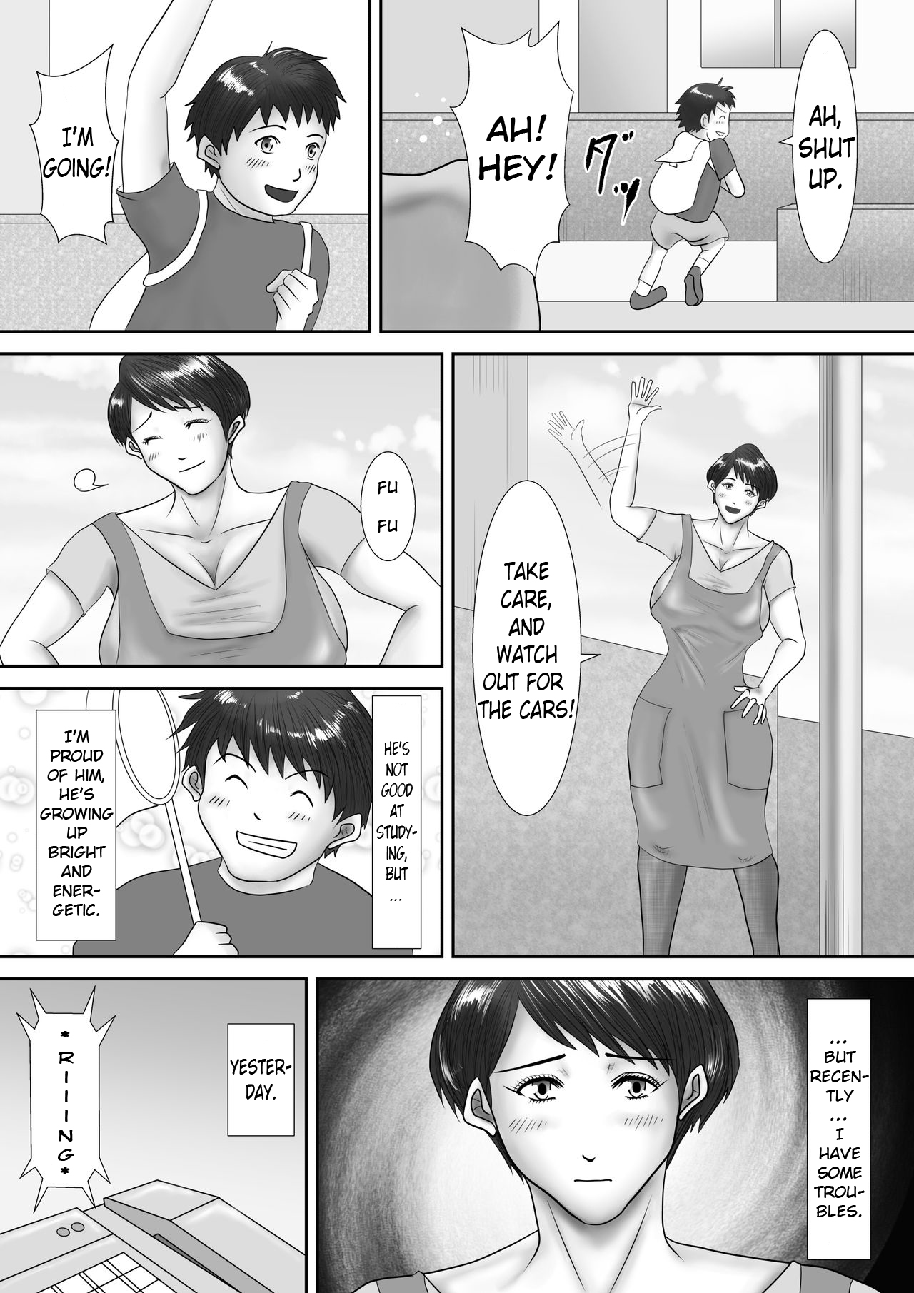 Haha ga Dogeza Shita Hi ~Kichiku Musuko ni Otosareta Kachiki na Haha~ page 3 full