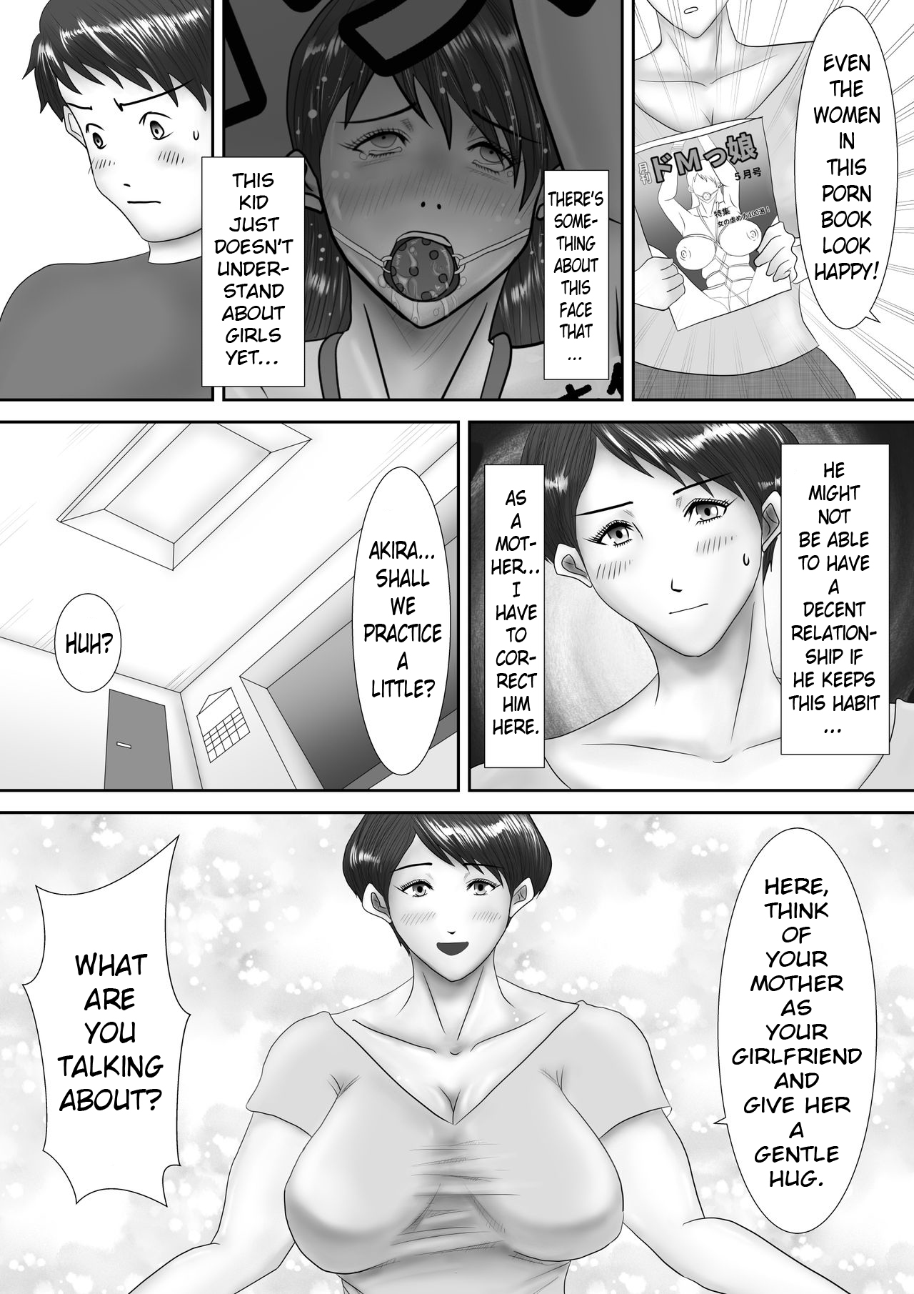 Haha ga Dogeza Shita Hi ~Kichiku Musuko ni Otosareta Kachiki na Haha~ page 8 full