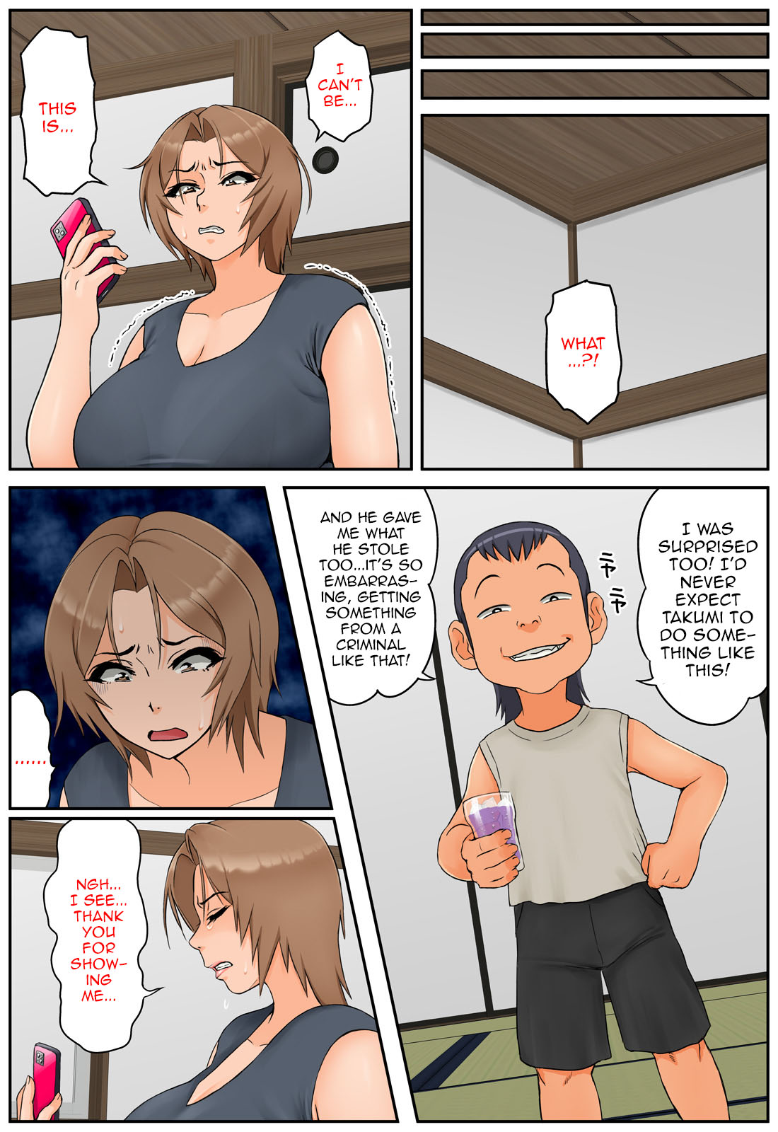 Tomodachi no Hahaoya ga Keitai no Motoyan datta node Yowami o Nigitte Yaritai Houdai shite mita page 10 full