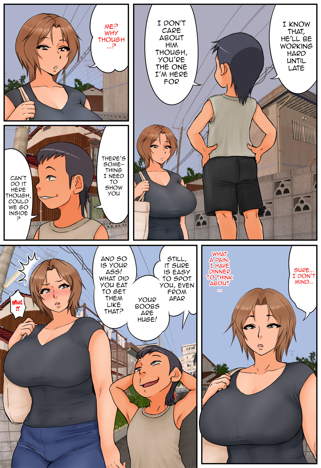 Tomodachi no Hahaoya ga Keitai no Motoyan datta node Yowami o Nigitte Yaritai Houdai shite mita page 7 full