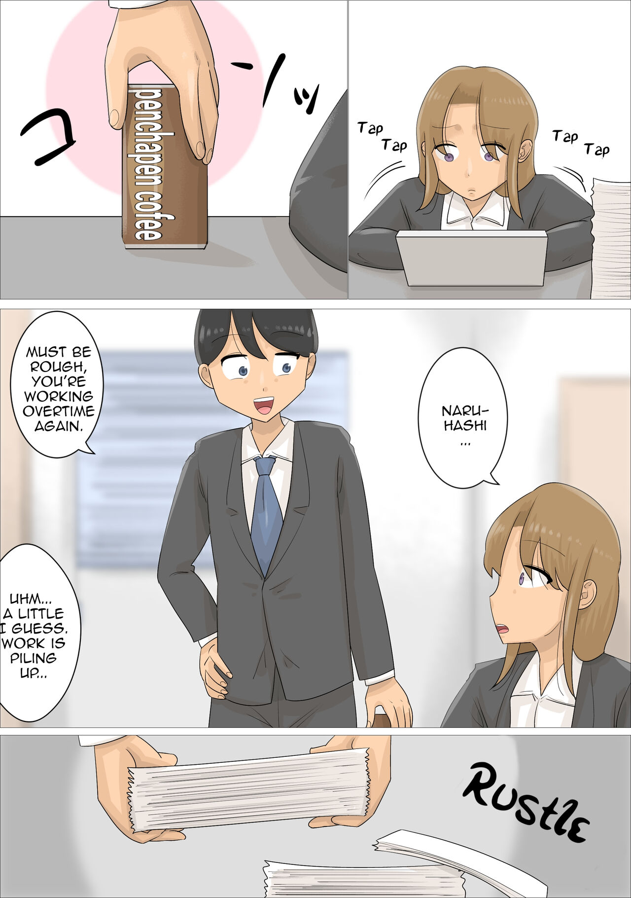Enkyori Renai Chuu ni Dokushin Oba-san o Ninshin sasete shimatta. | While in a Long-distance Relationship I Got my Single Boss Pregnant page 2 full