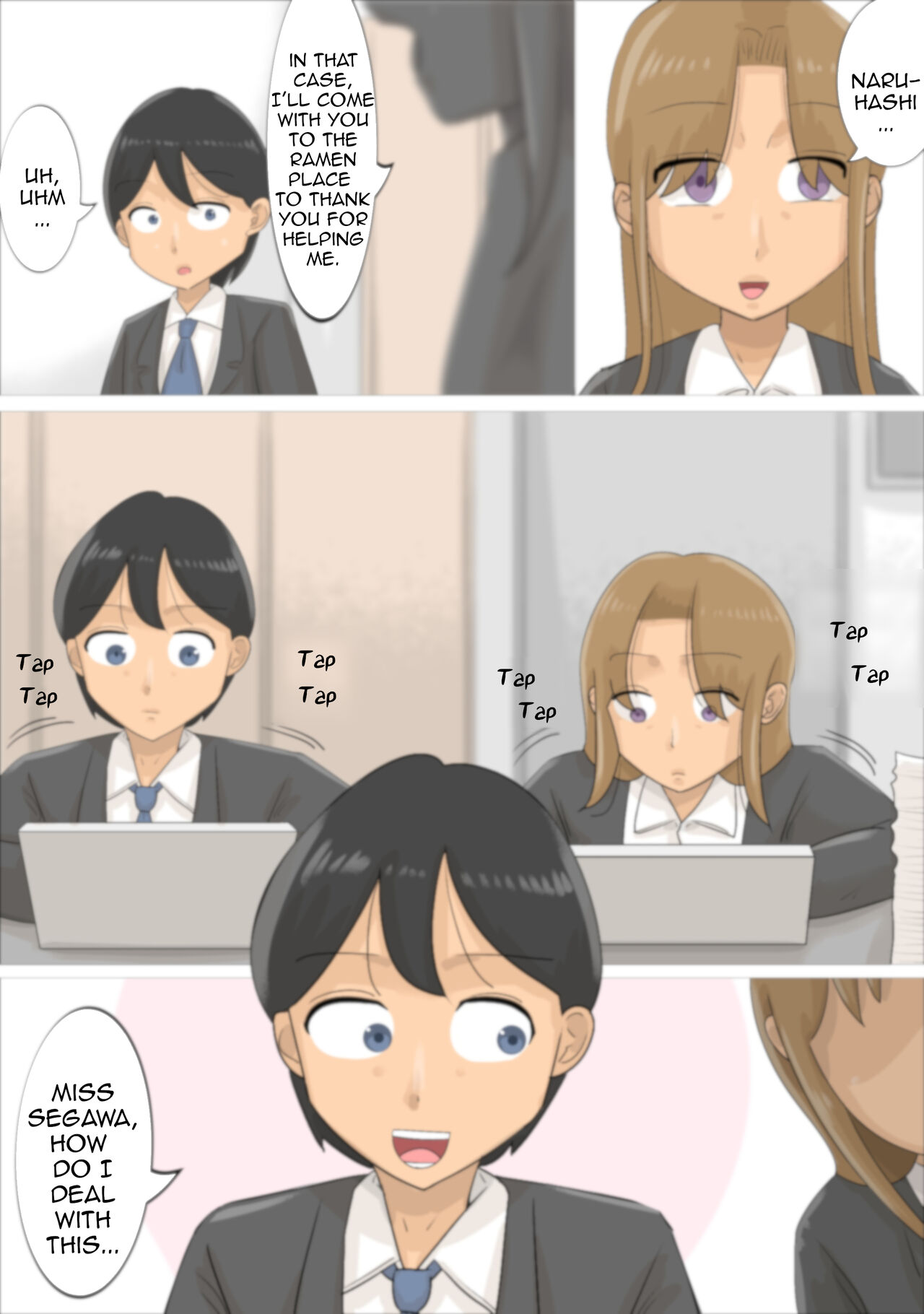 Enkyori Renai Chuu ni Dokushin Oba-san o Ninshin sasete shimatta. | While in a Long-distance Relationship I Got my Single Boss Pregnant page 4 full