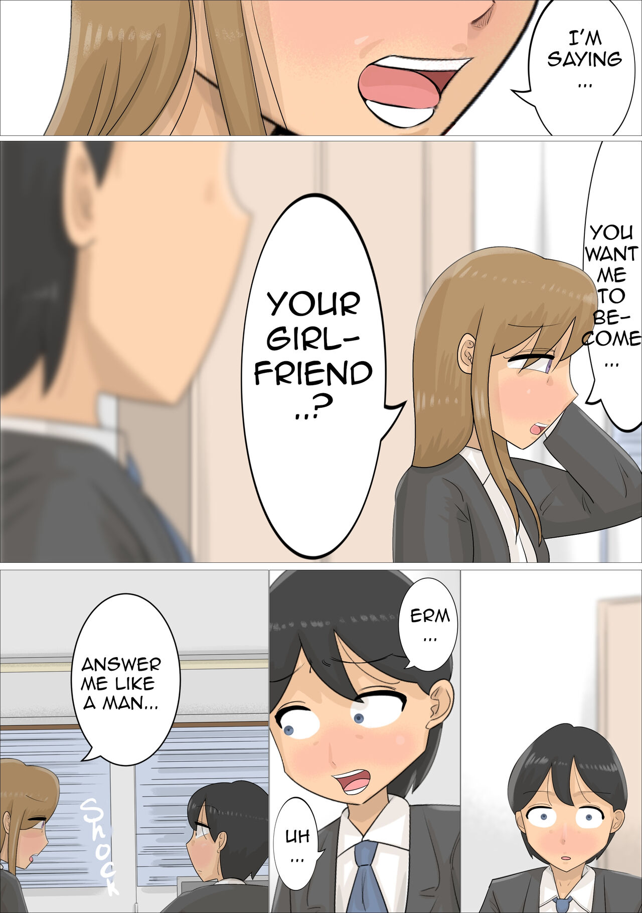 Enkyori Renai Chuu ni Dokushin Oba-san o Ninshin sasete shimatta. | While in a Long-distance Relationship I Got my Single Boss Pregnant page 7 full