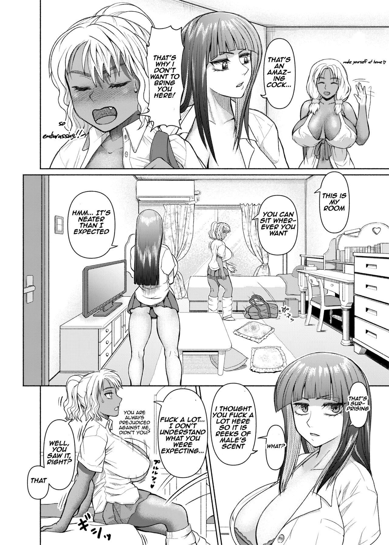 Futanari Bitch Gal wa Suki desu ka? | do you like dick girl bitch gals?  2-4 page 6 full