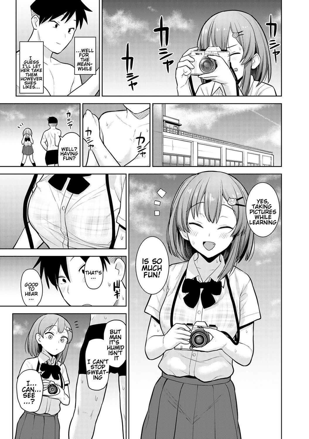 SotsuAl Cameraman to Shite Ichinenkan Joshikou no Event e Doukou Suru Koto ni Natta Hanashi | A Story About How I Ended Up Being A Yearbook Cameraman at an All Girls' School For A Year Ch. 3 page 8 full