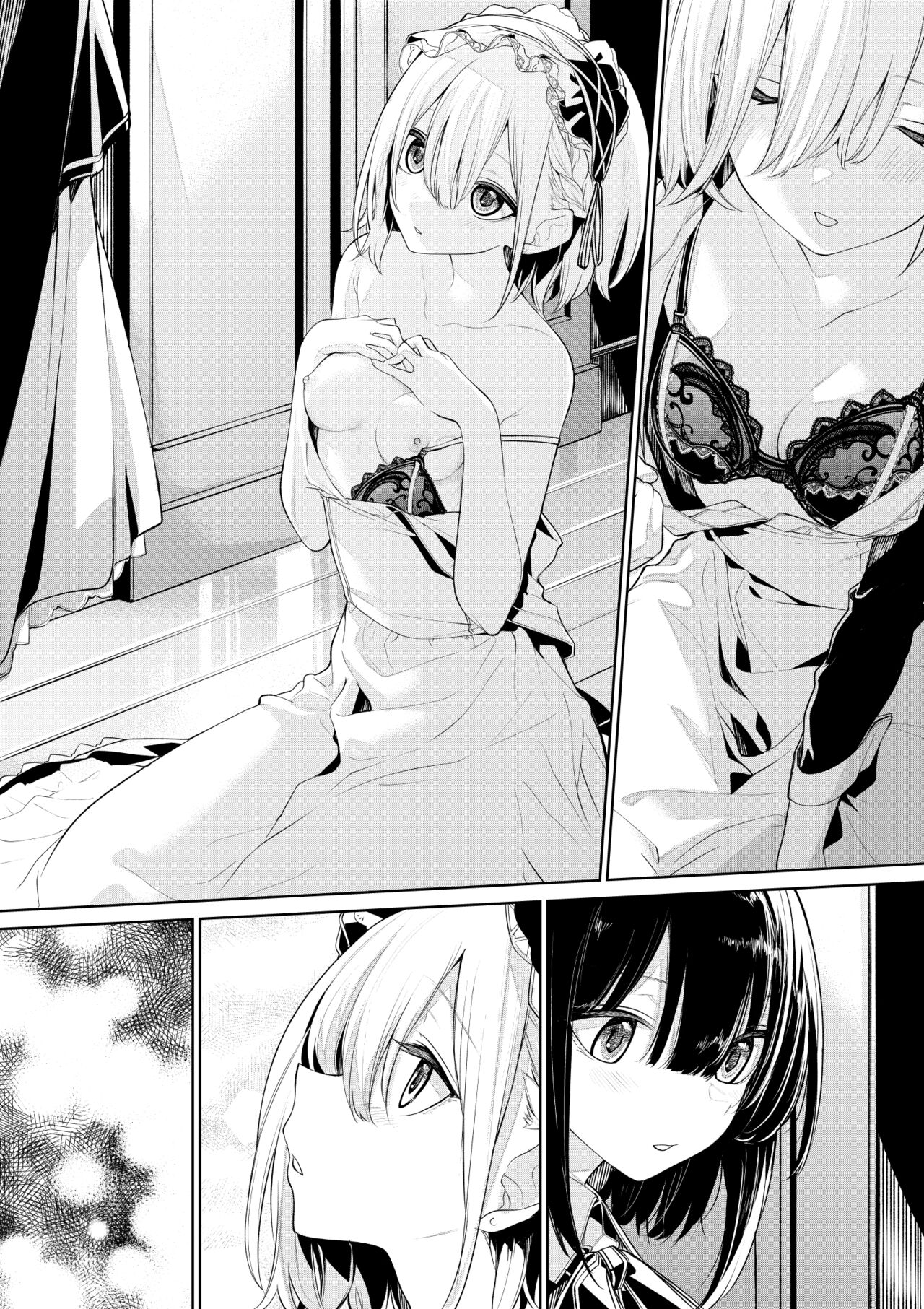 Oshioki Saretai Maid-san to Shitai Ojou-sama page 8 full