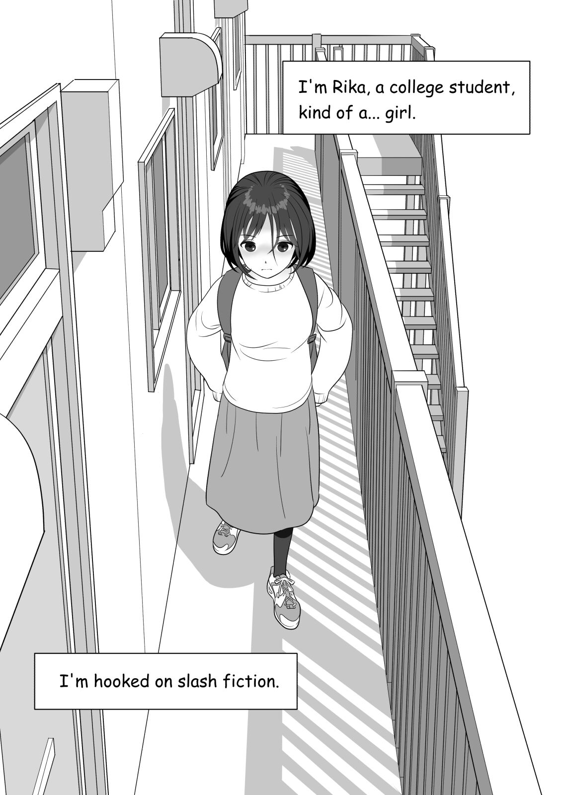 Chinpo Lady Fujoshi ni Chinpo ga Haemashita | CHINPO LADY An Otaku Girl Grows a Dick page 3 full