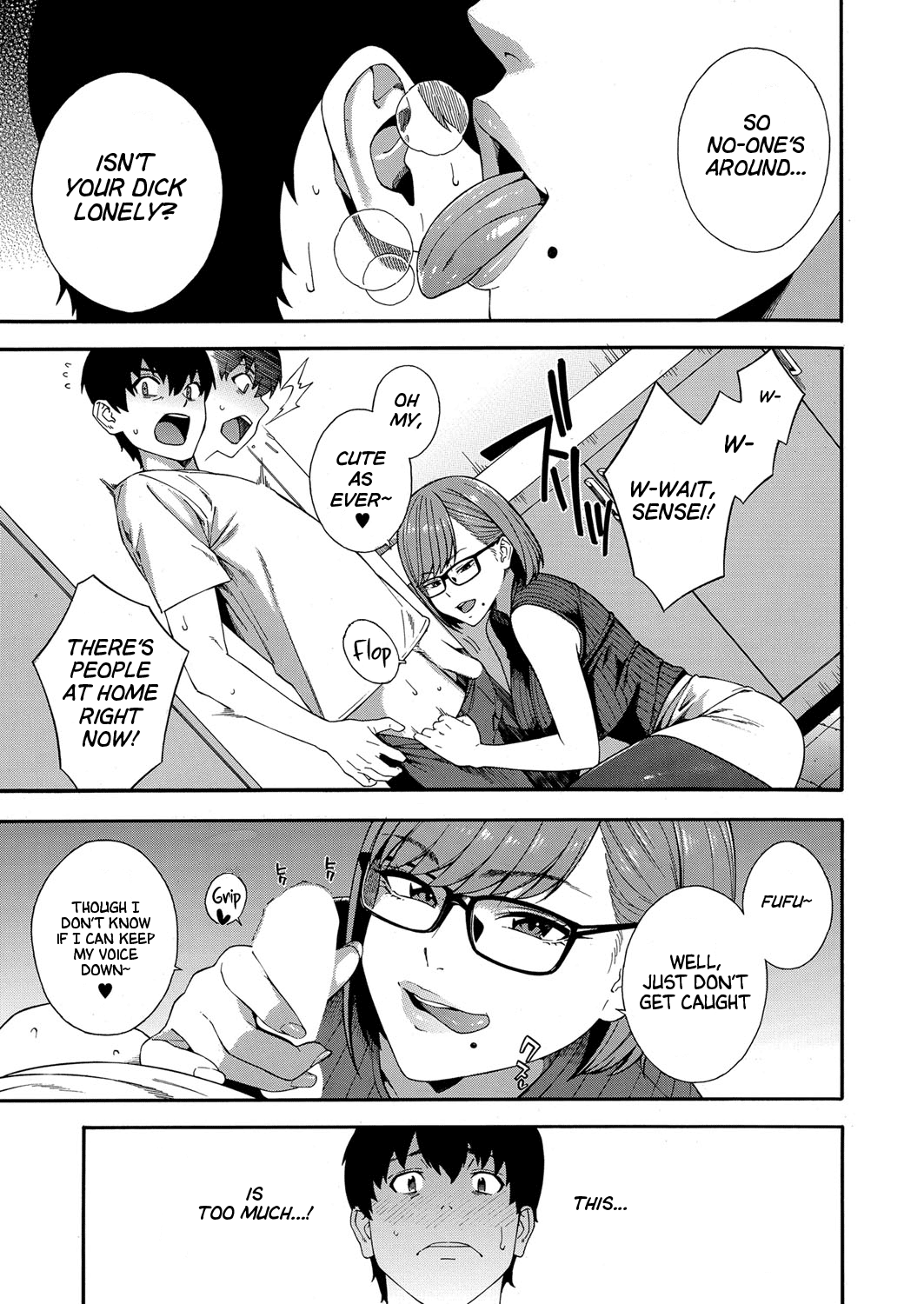 Fellatio Kenkyuubu Ch. 4 page 3 full