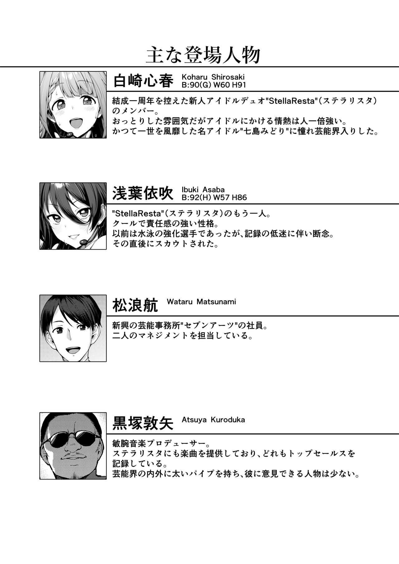 Kegareboshi Aka ~Yume to Joyoku ni Yureru Idol, Shirosaki Koharu~ page 3 full