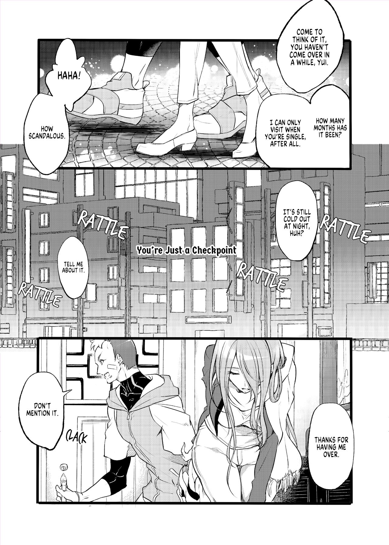 Kimi wa Tada no Tsuukaten | You're Just a Checkpoint page 2 full