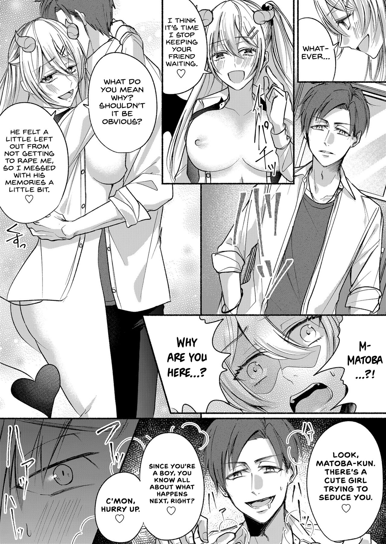 Otokogirai no Succubus-san 3 | A Succubus Who Hates Men 3 page 8 full