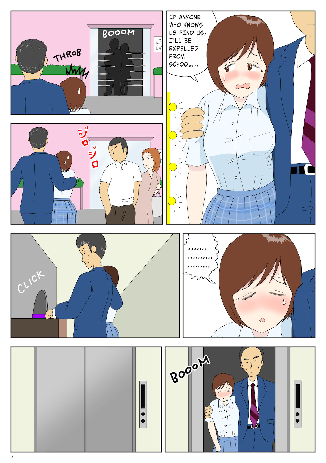 Asa Kara Chichi ni Ya Rareru Musume | Girl Molested by Father Every Morning page 7 full