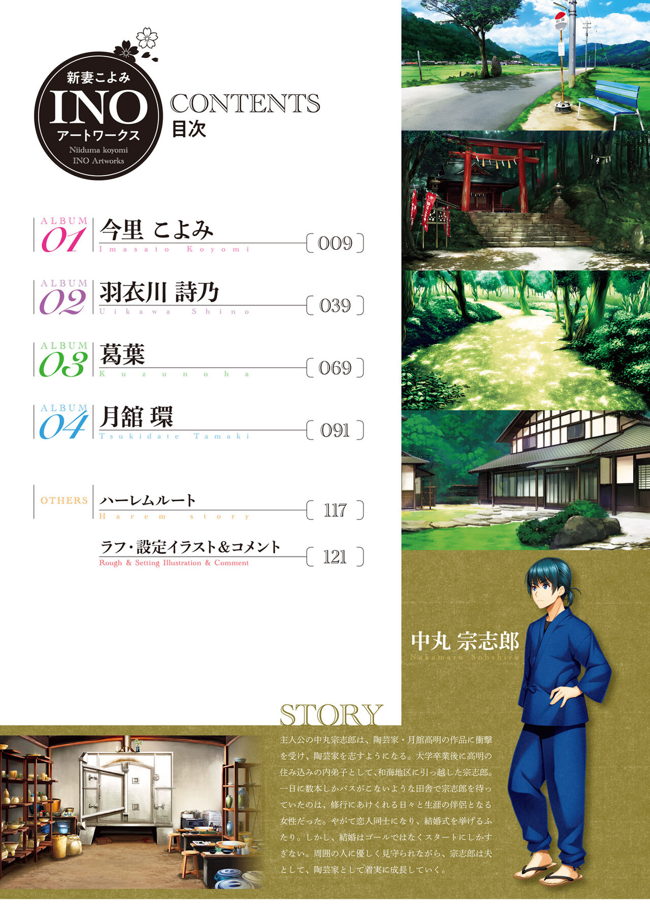 Niizuma Koyomi INO Artworks page 3 full