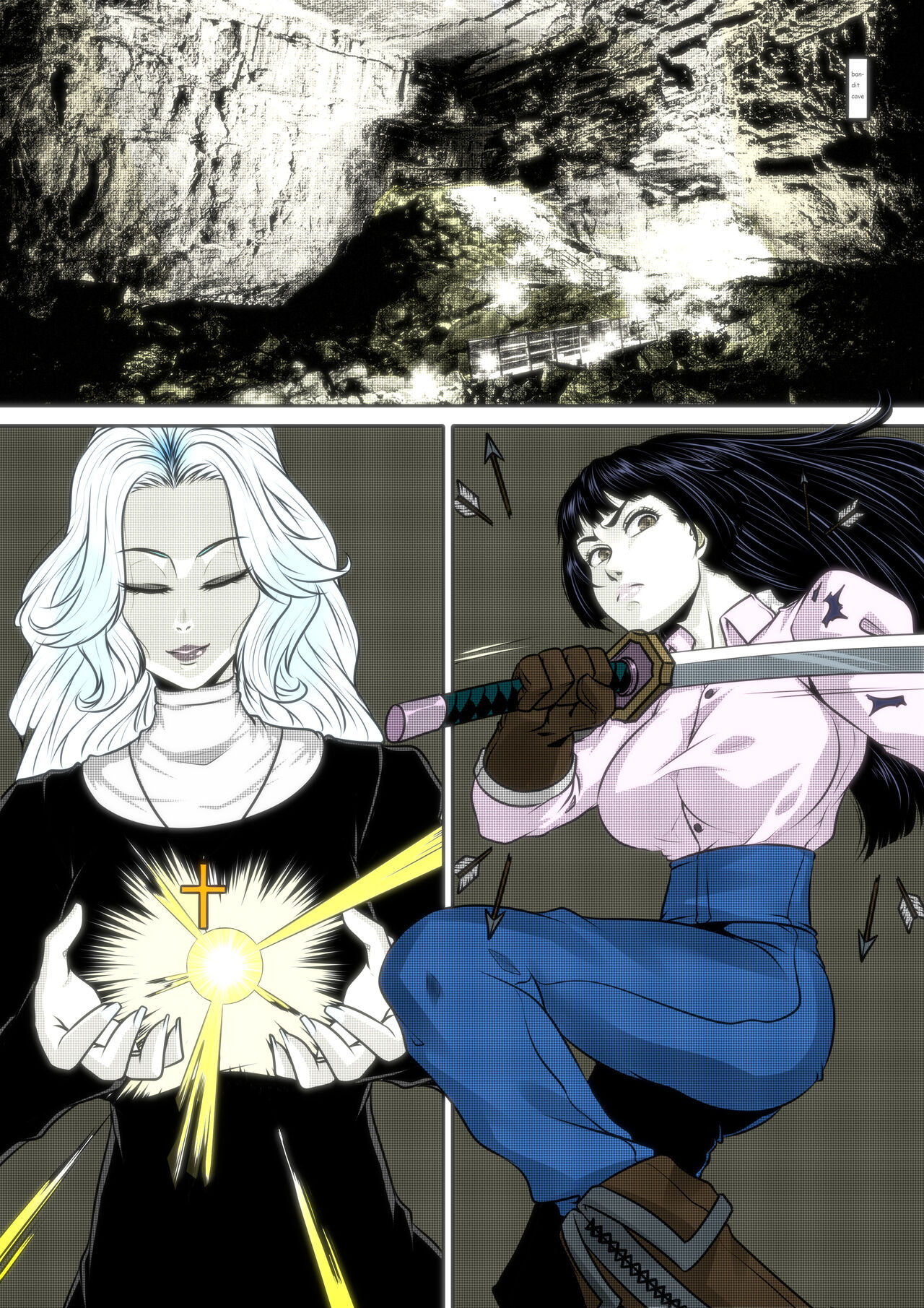 Valiant Conquest of The Enchanted Grotto page 1 full