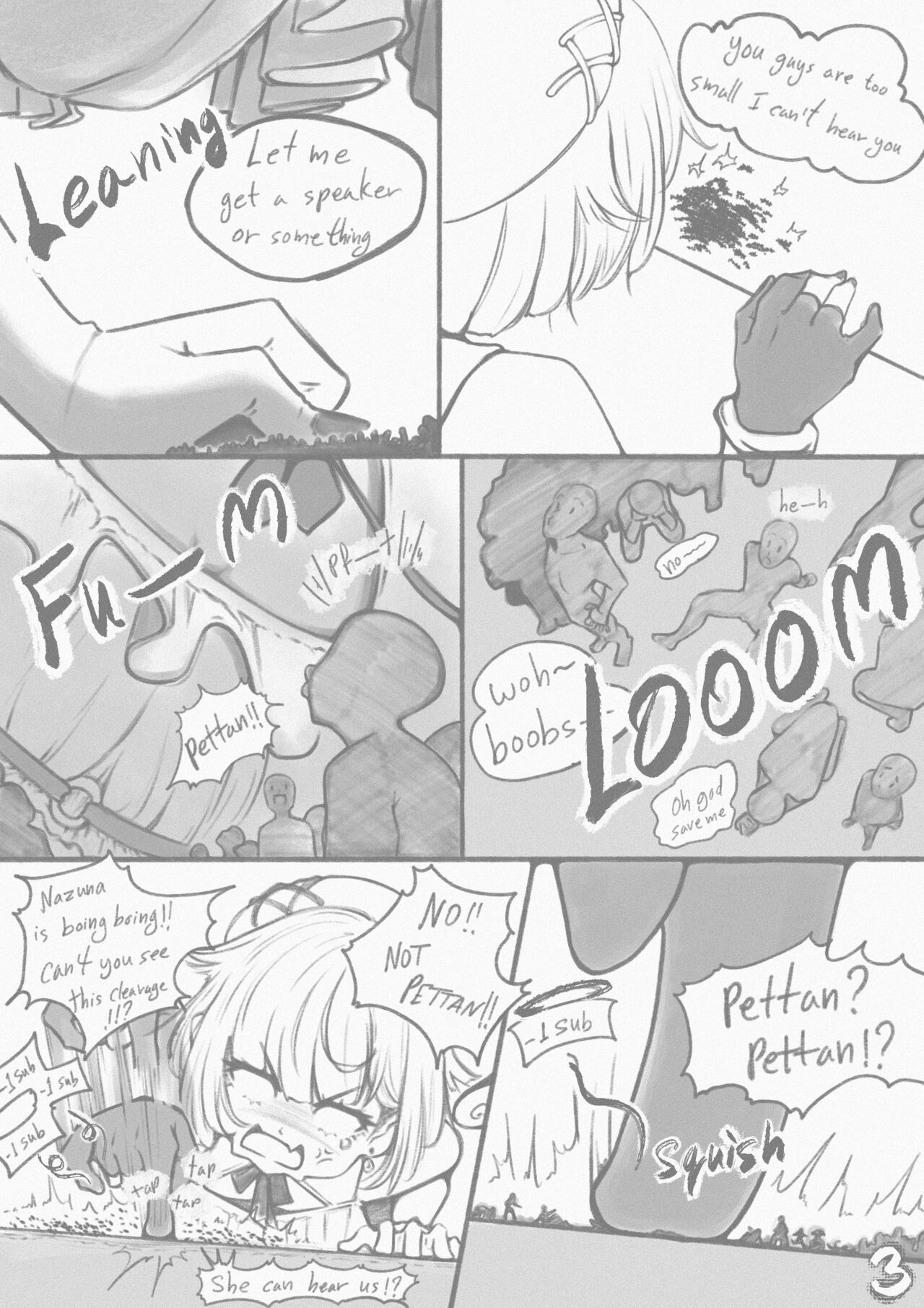 Nazuna’s First Slav- Subscriber! page 3 full