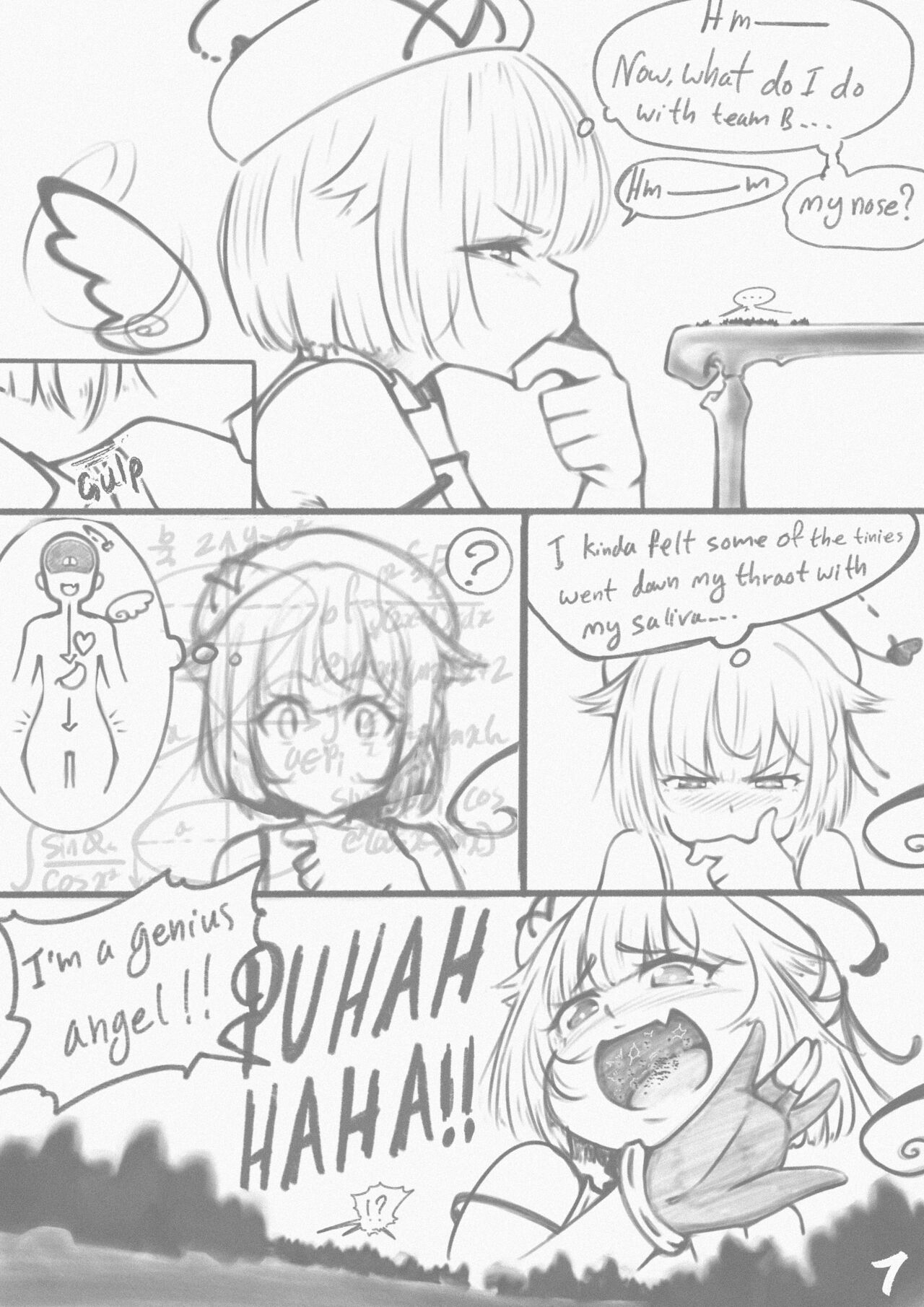 Nazuna’s First Slav- Subscriber! page 7 full