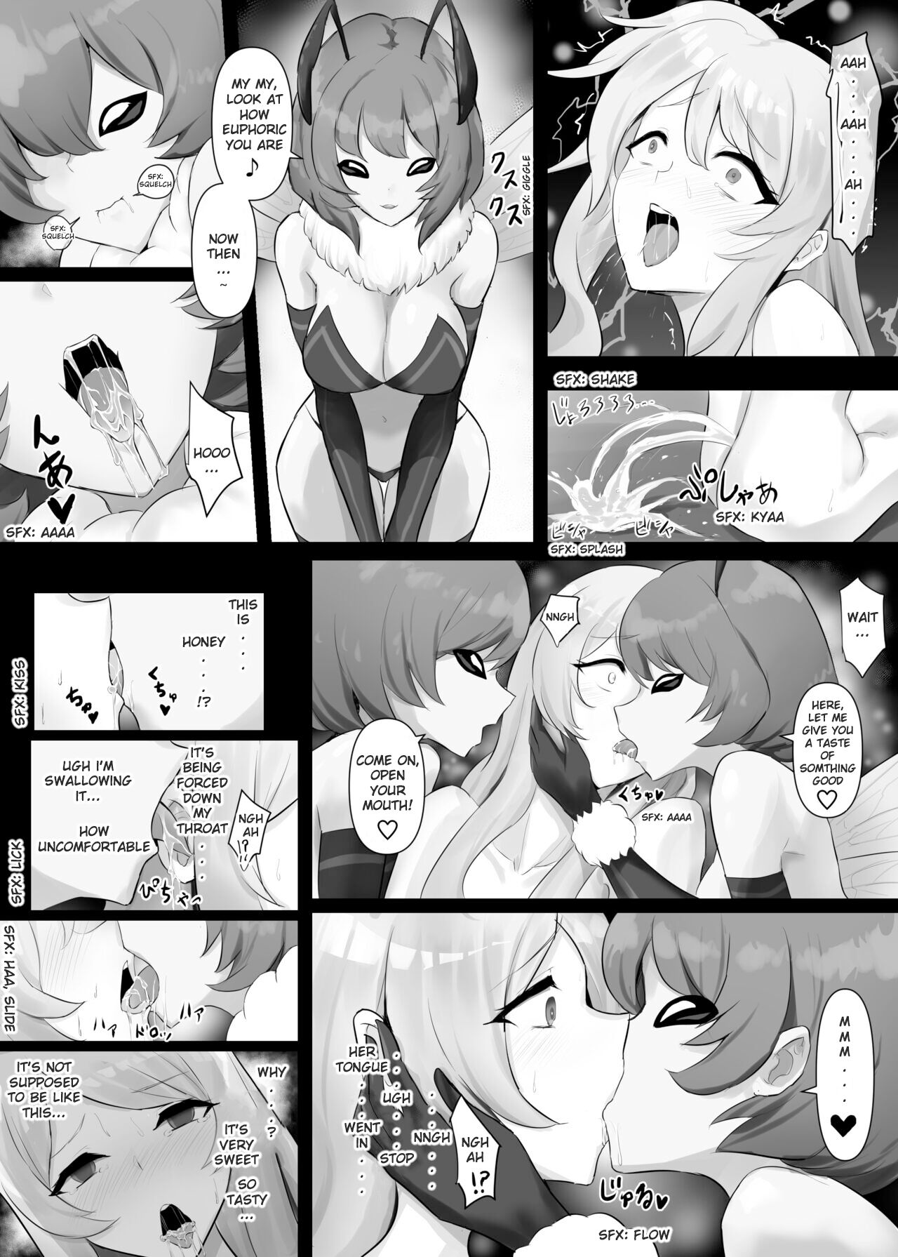 Jingai Lez Rape - Queen Bee Hen page 6 full