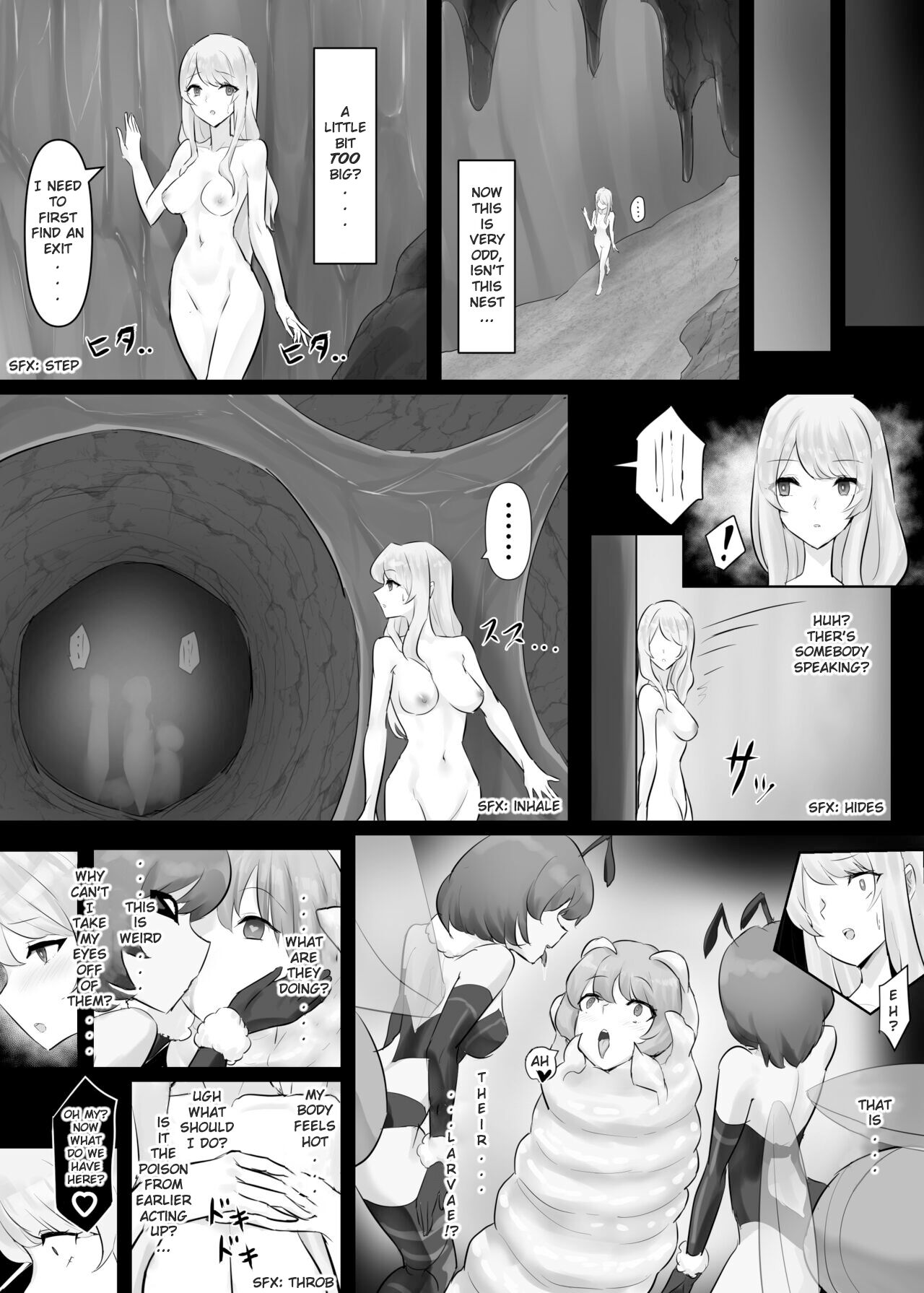Jingai Lez Rape - Queen Bee Hen page 9 full