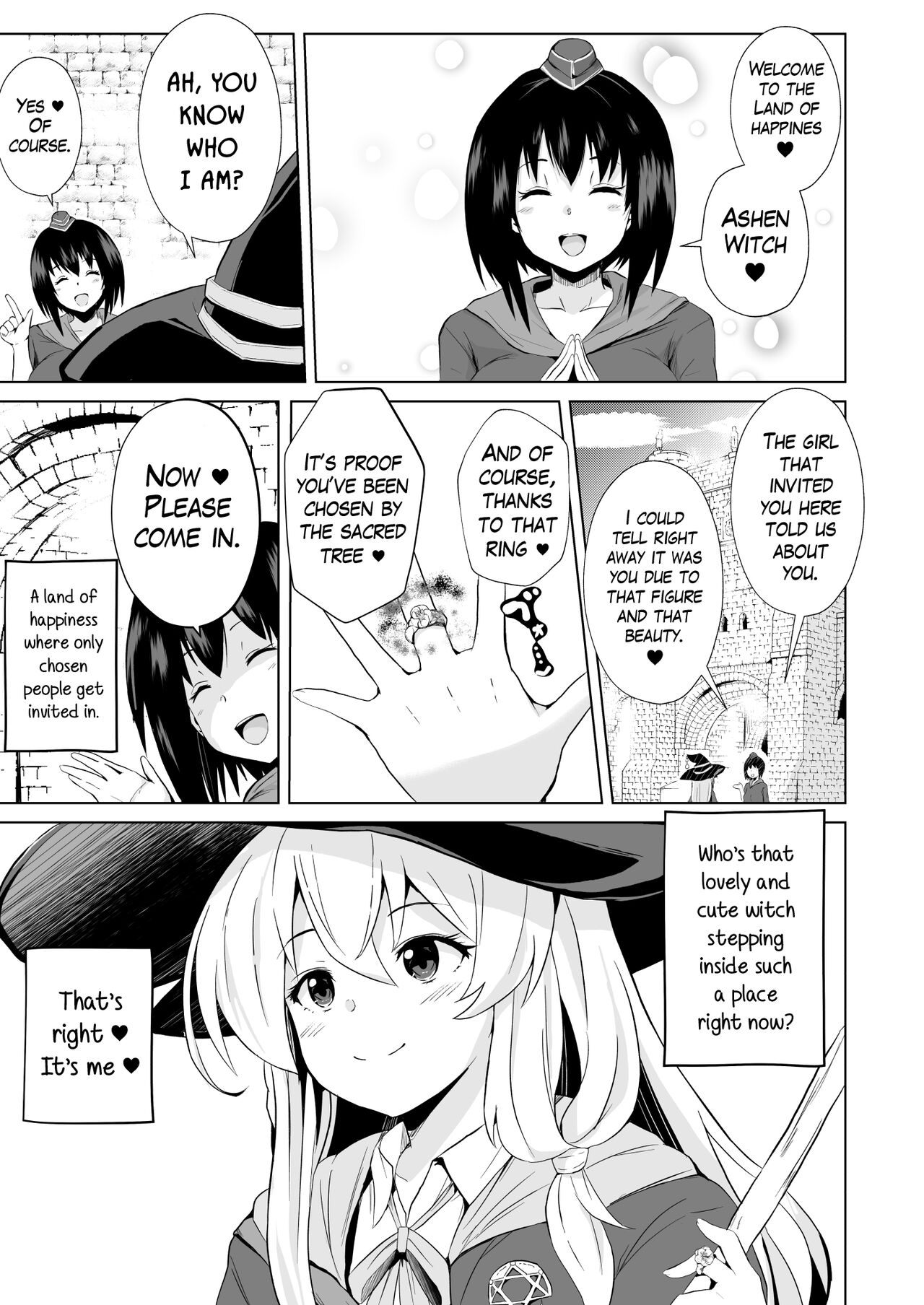 Joushiki Kaihen!! Yarimakuri! Ero Ikoku de Pakopako Sex Daisuki no Dosukebe Hentai Majo ni Natte shimatta no wa Daredeshou? Sou Watashi desu page 2 full