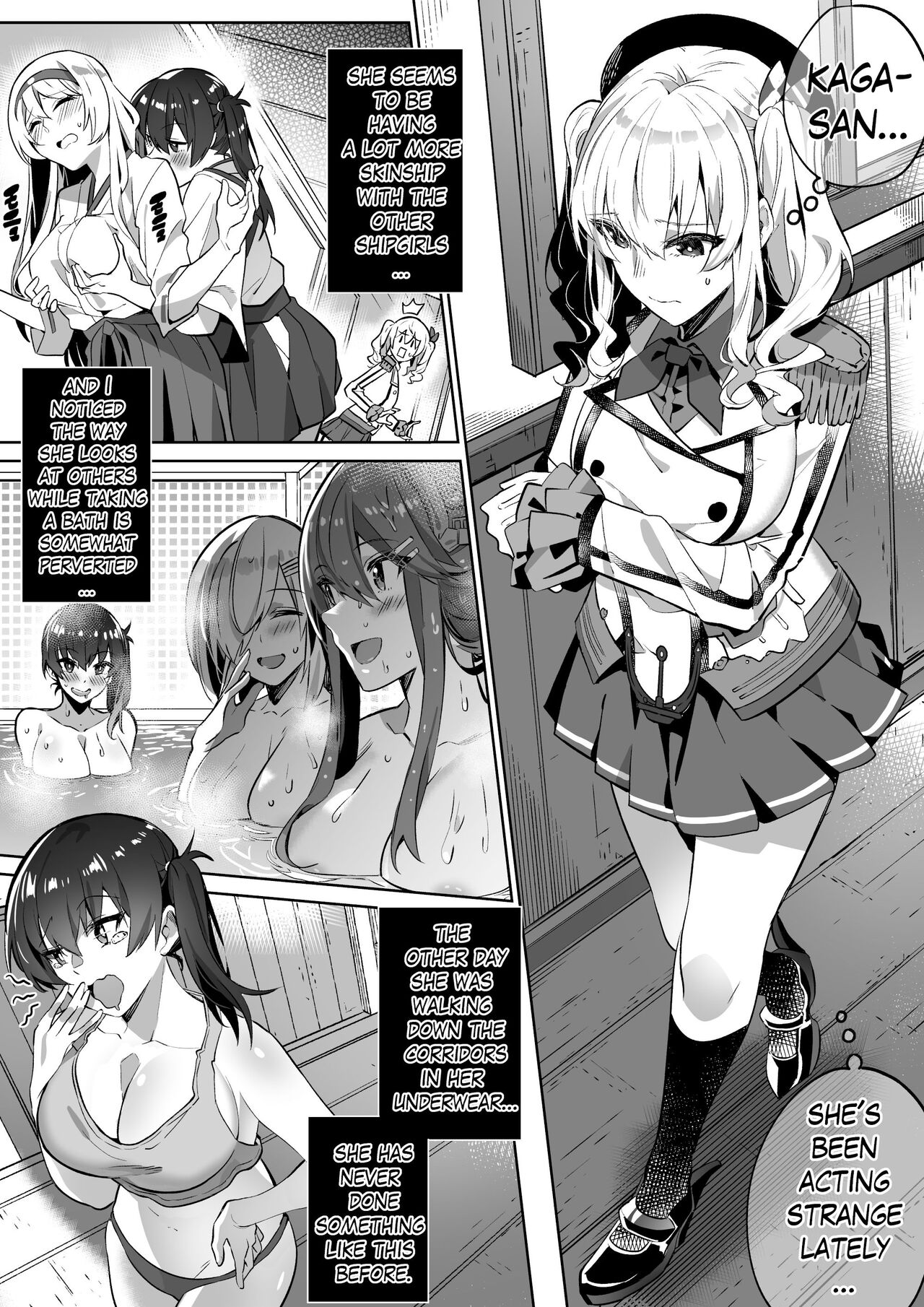 Kancolle Kaga & Kashima Possession page 1 full