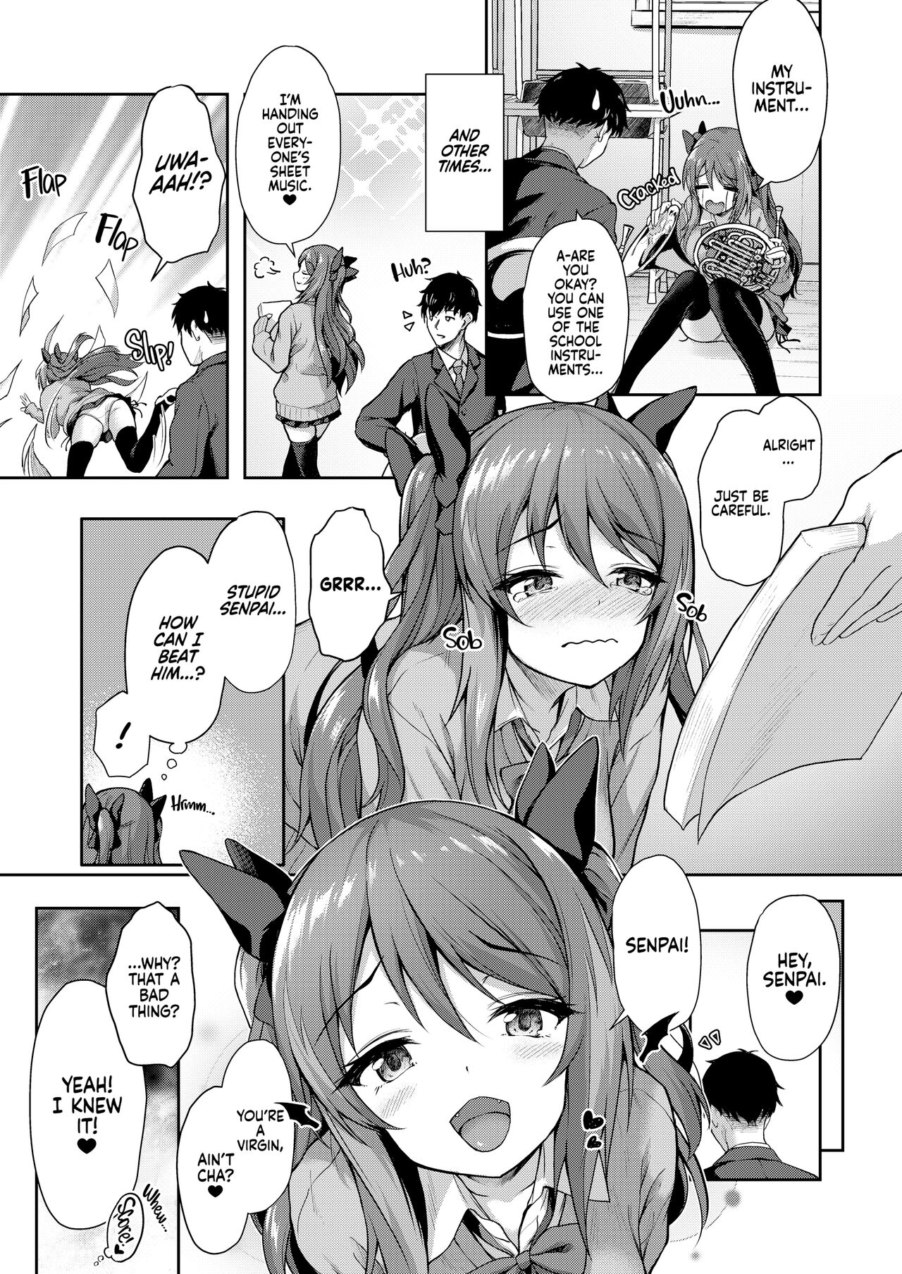Kouhai wa Koakumama!? | My Clubmate's a Little Devil! page 8 full